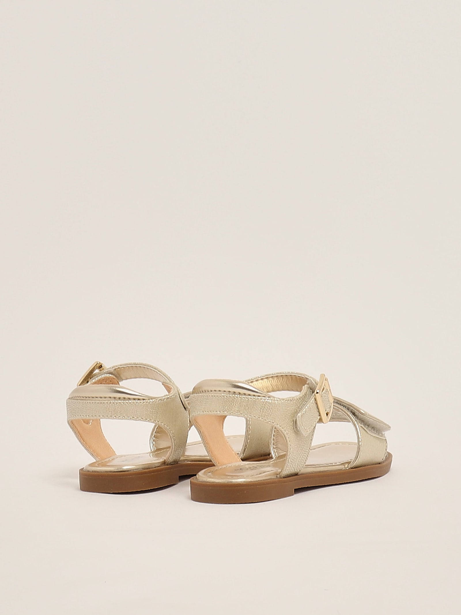 Michael Kors Kieran Sandal Sandal In Gold