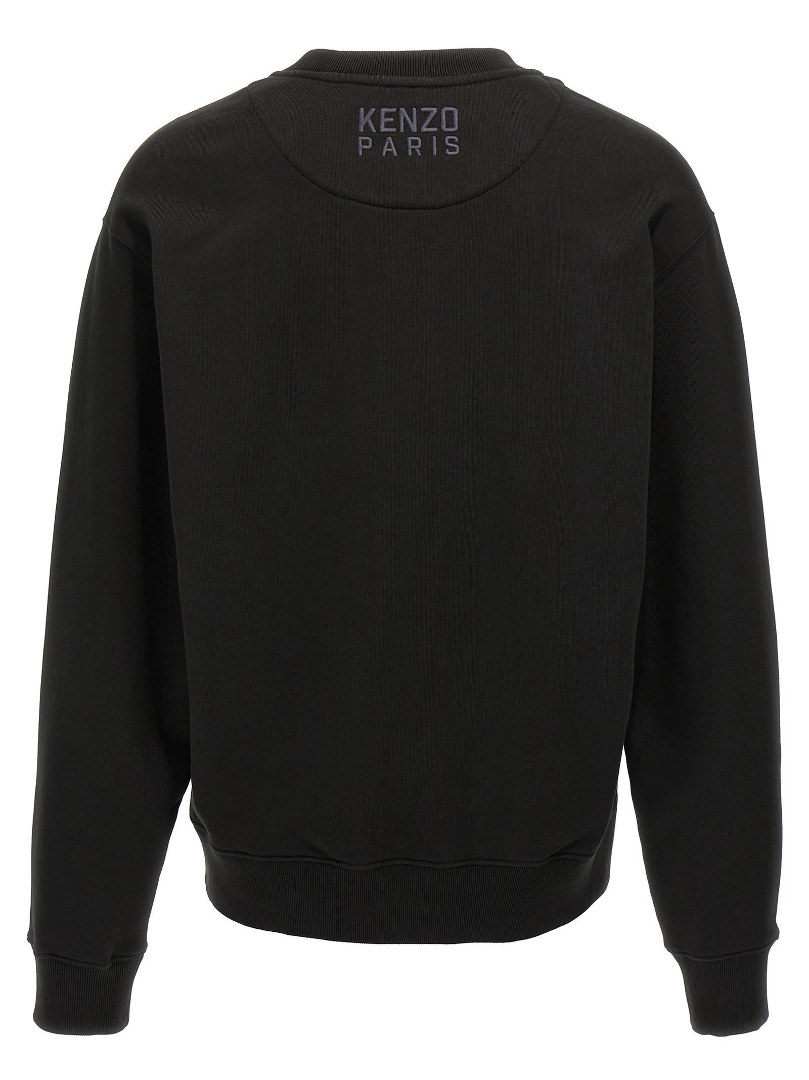【送料&関税込】Kenzo Happy Tiger Embroidere Classic Sweatsh Kenzo KENZO HAPPY TIGER EMBROIDERED CLASSIC SWEATSHIRT Black