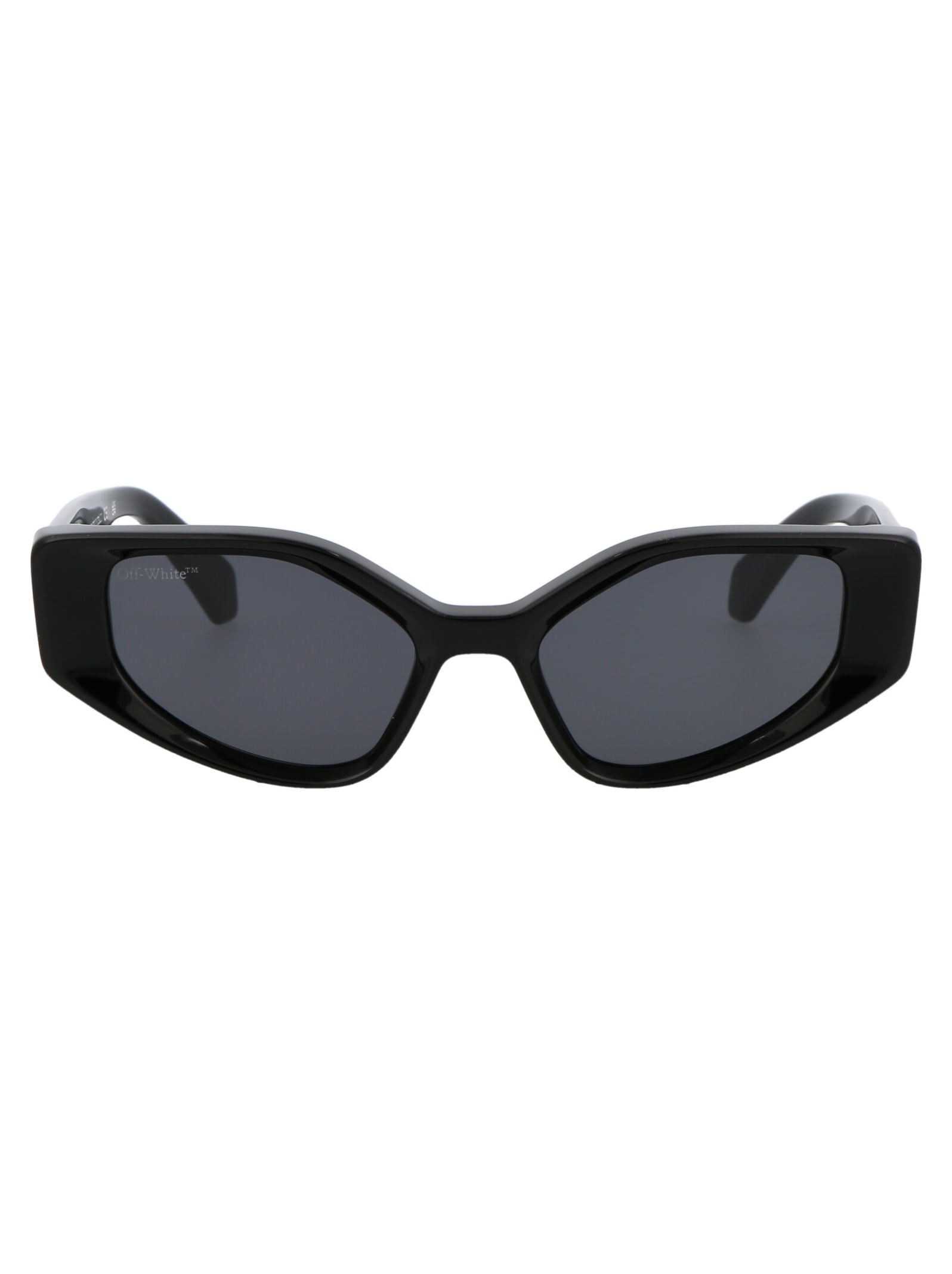 Men's Virgil Abloh's Sunglasses In 1007 Black/dk Gre