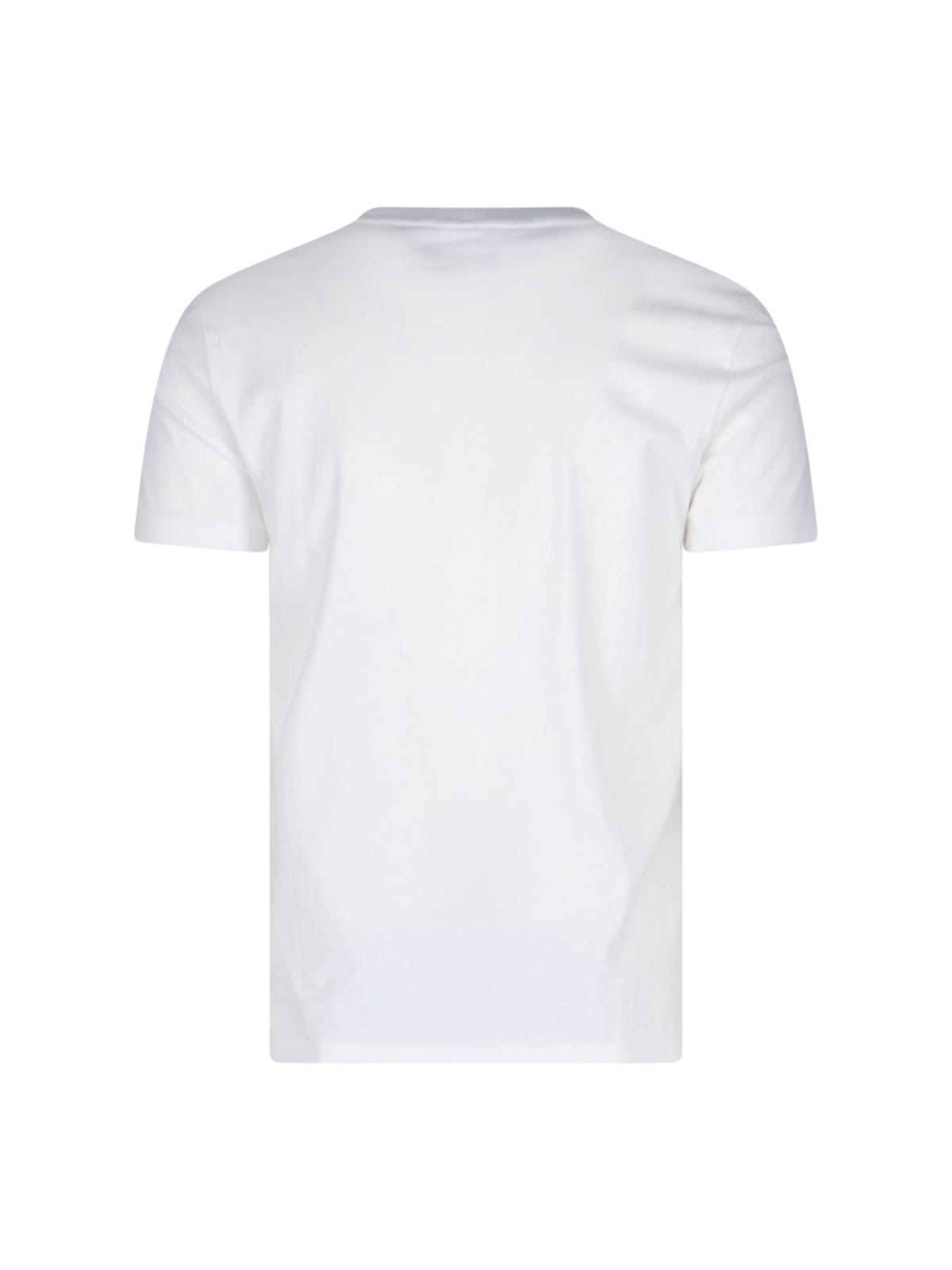 Shop Polo Ralph Lauren Classic Logo T-shirt T-shirt In White