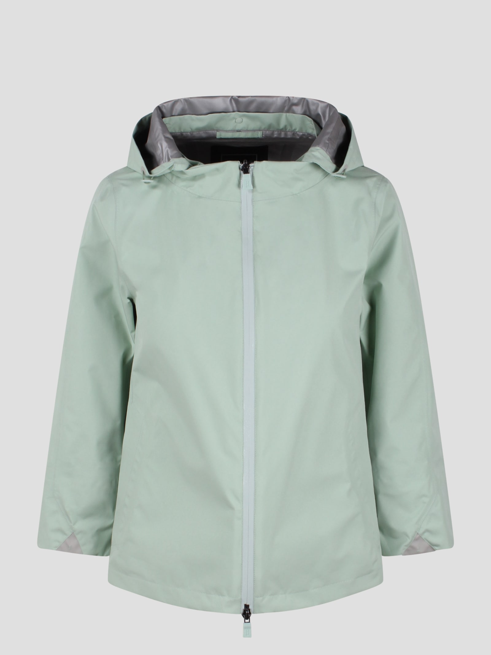 Herno Laminar Cape In Gore-tex Paclite In Green