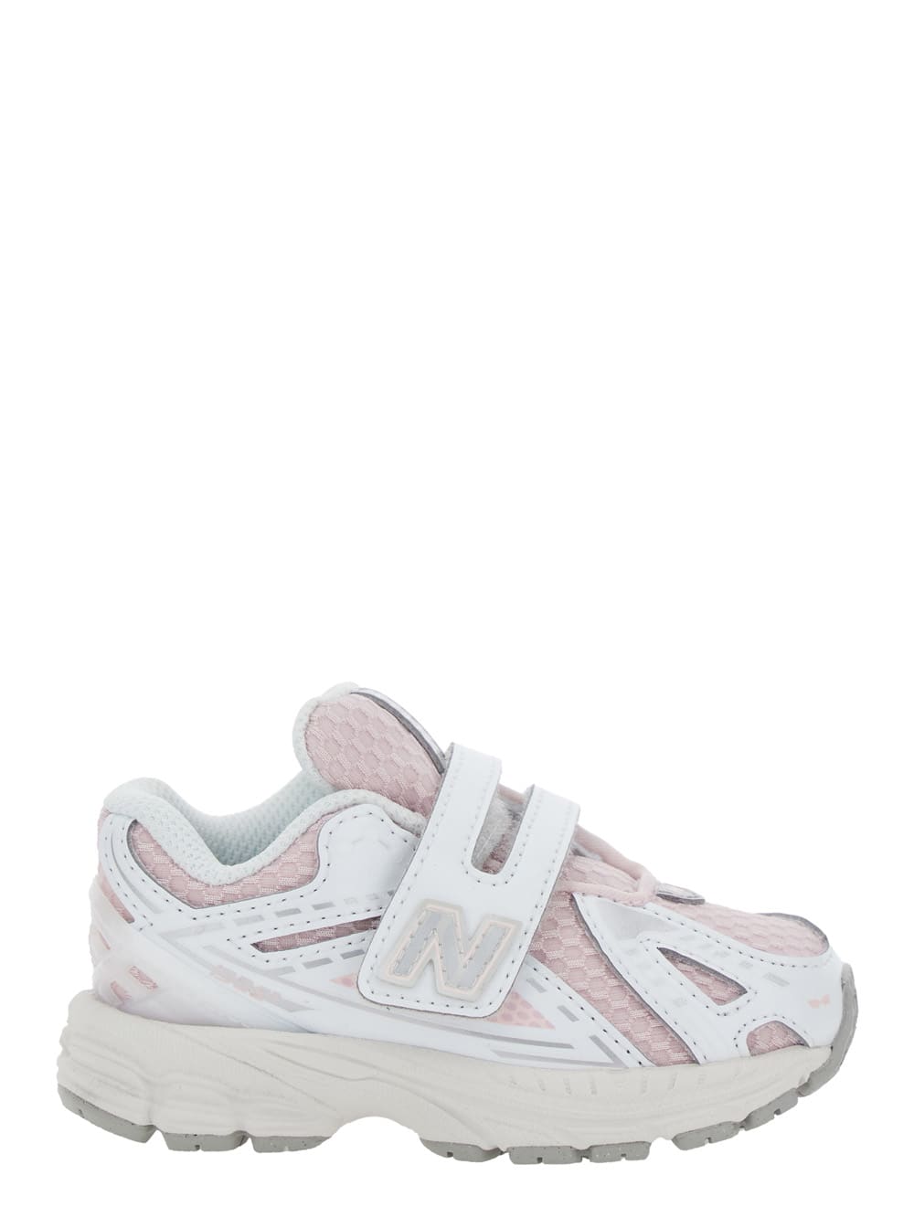 New Balance 1906r Pink Low Top Sneakers With Logo Detail In Mix Of Techno Fabrics Girl In Pink