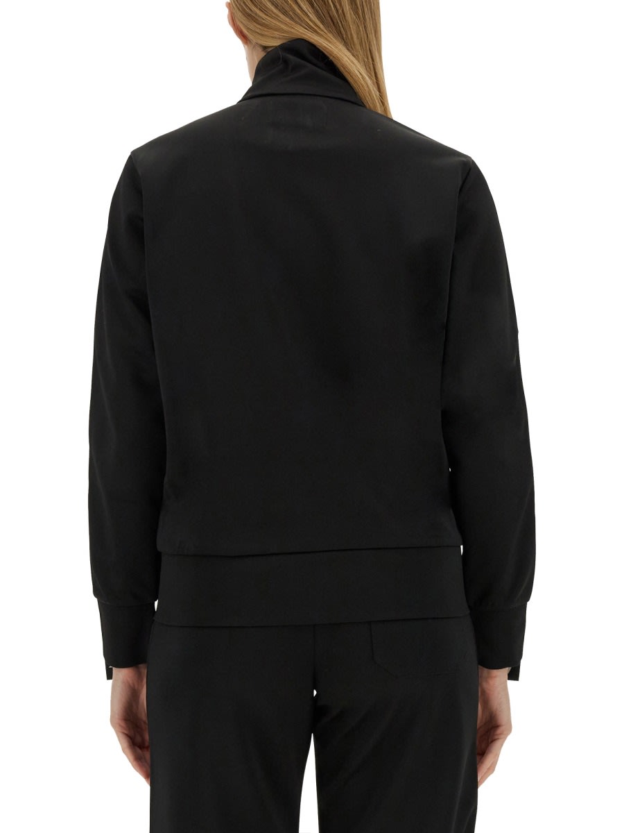 Shop Golden Goose Denise Track Jacket In Black