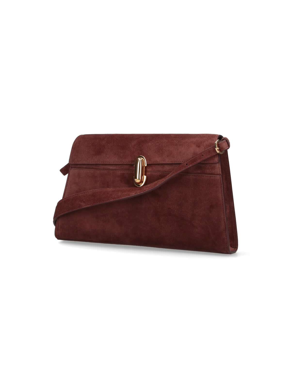 Savette Symmetry Crossbody Bag In Brown