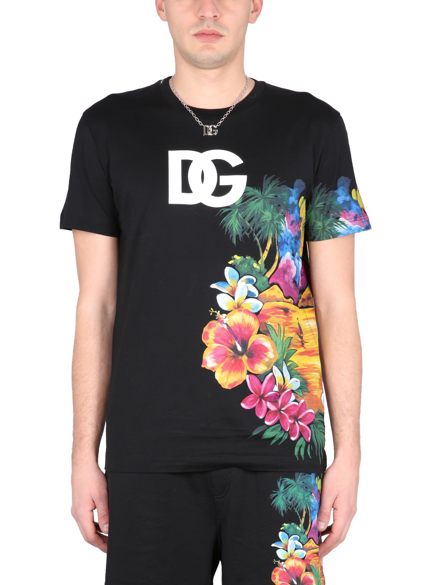 Shop Dolce & Gabbana Logo Print T-shirt