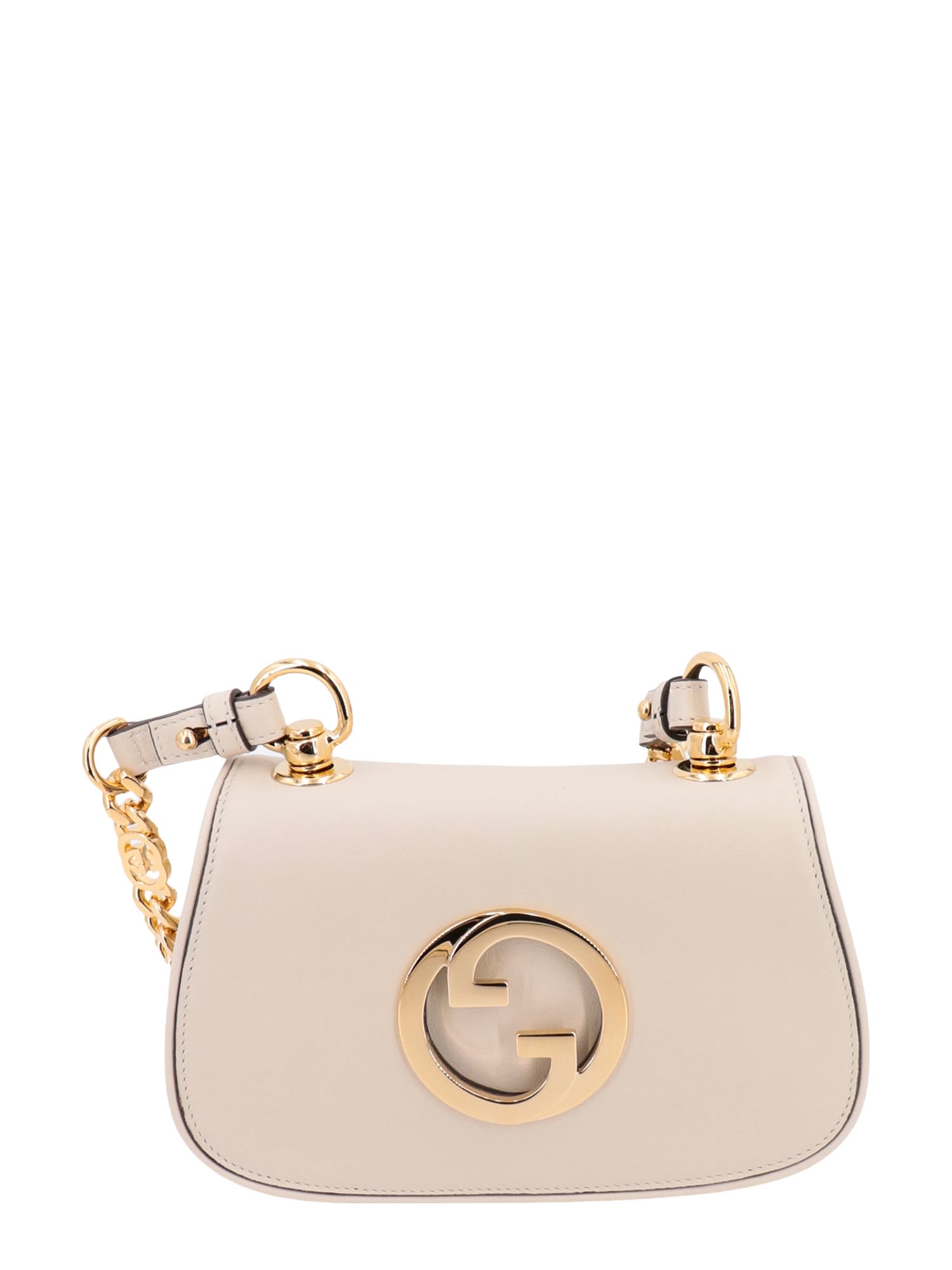 Ivory Leather Gucci Blondie Crossbody Bag