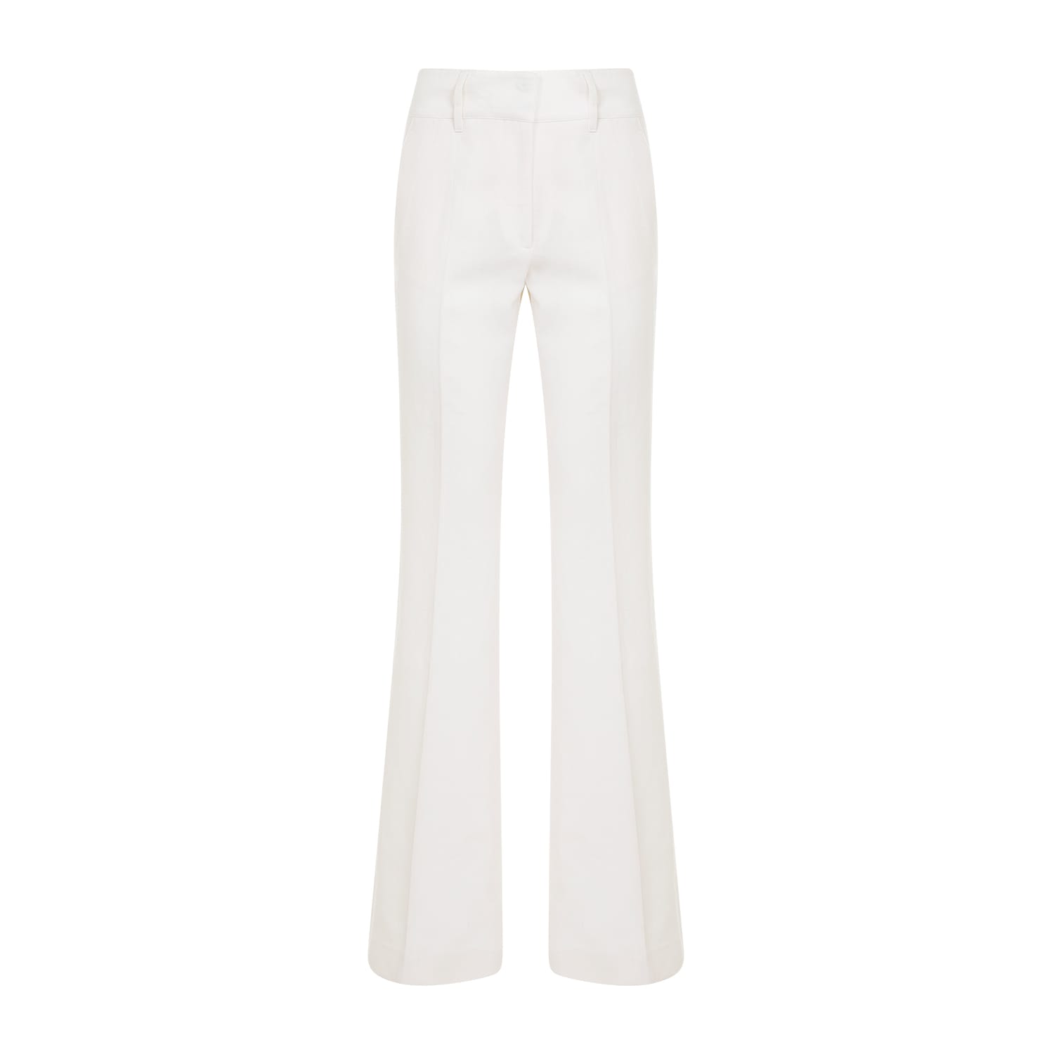 Shop Gabriela Hearst Rhein Pant In Ivr Ivory