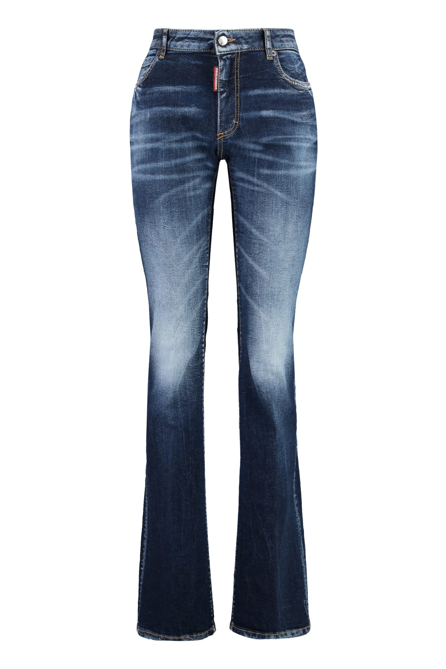 Shop Dsquared2 Twiggy Jeans In Denim