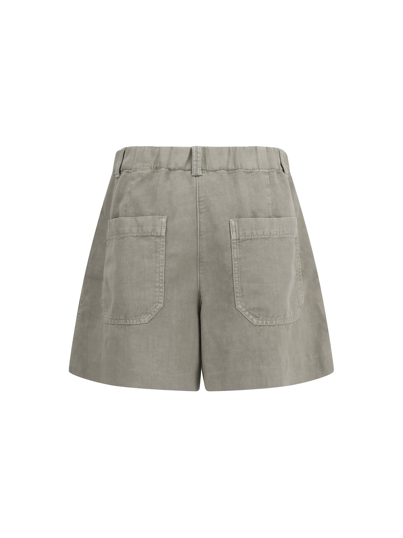 Brunello Cucinelli Women Linen Shorts