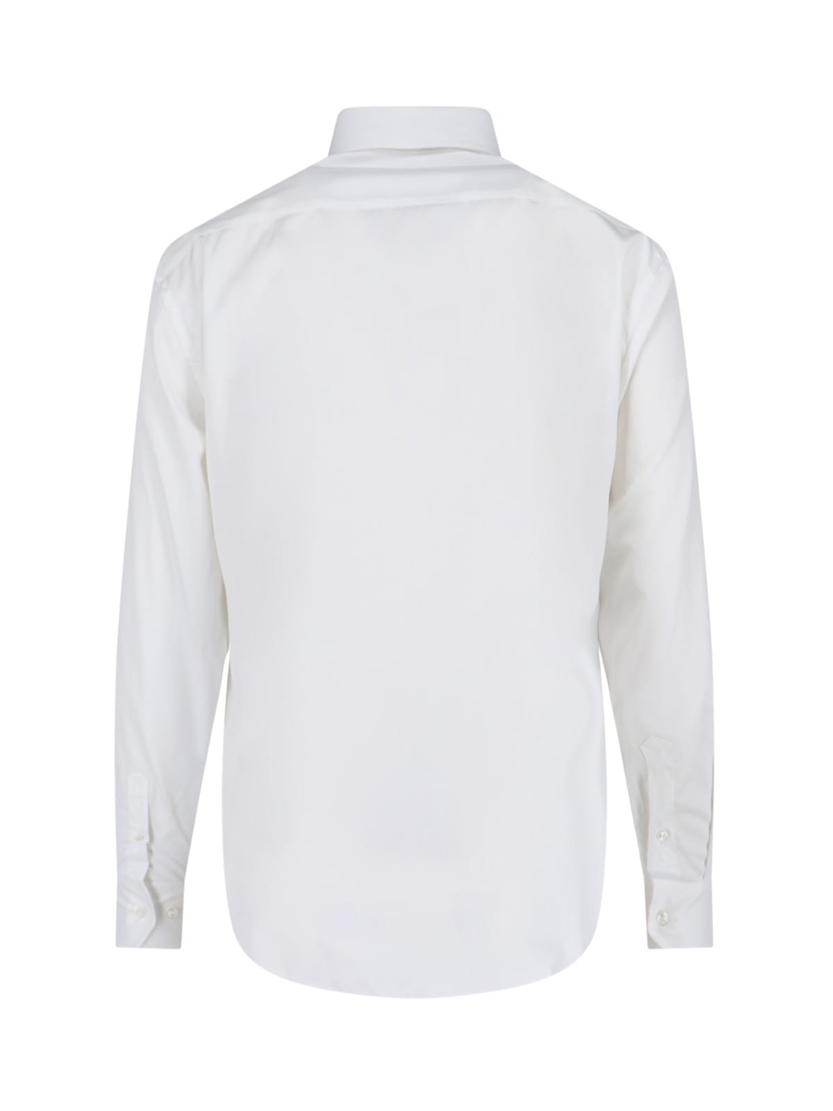 Shop Giorgio Armani Classic Shirt In White