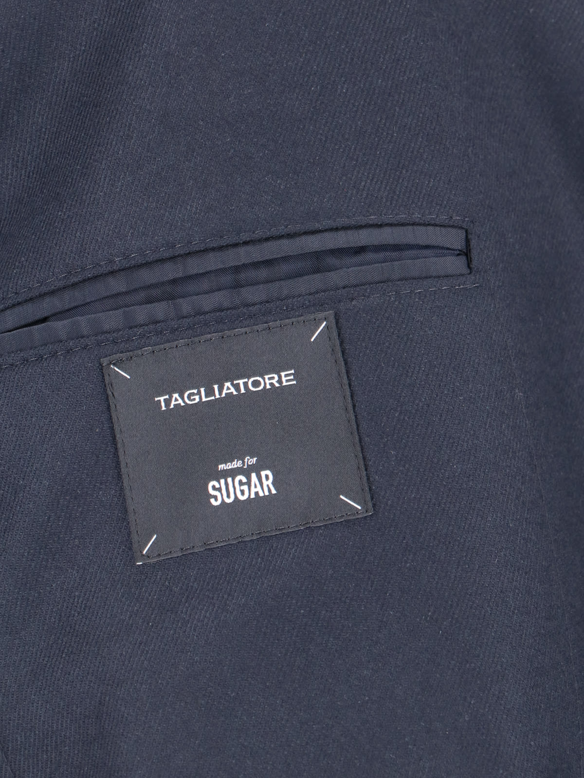 Shop Tagliatore Double-breasted Jacket In Blue