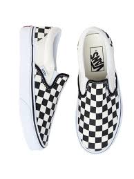 Vans Slip-on Reissue 98 Checkerboard Shoes In Bianco Nero