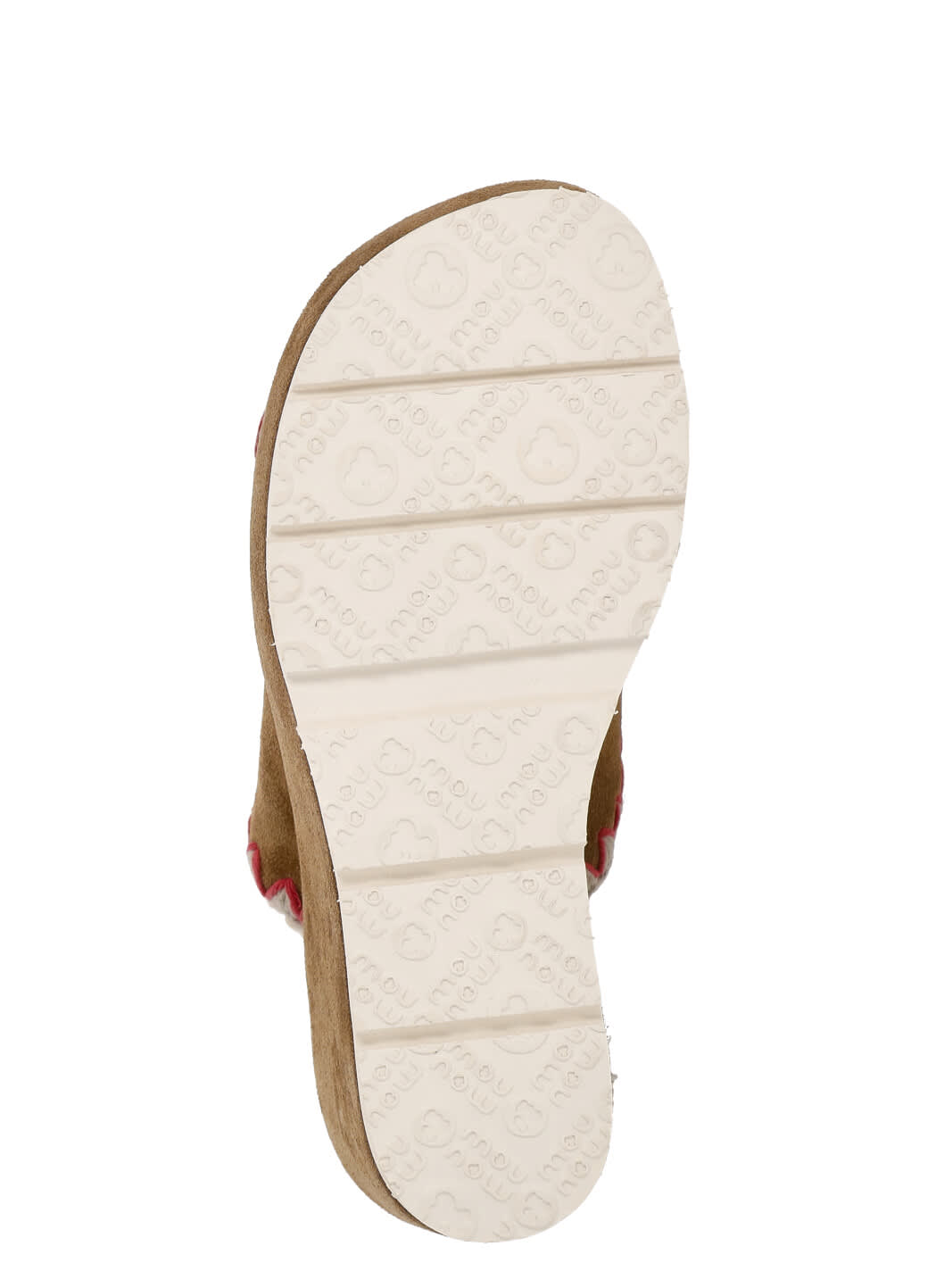 Mou Eva Monoband Wedge In Brown