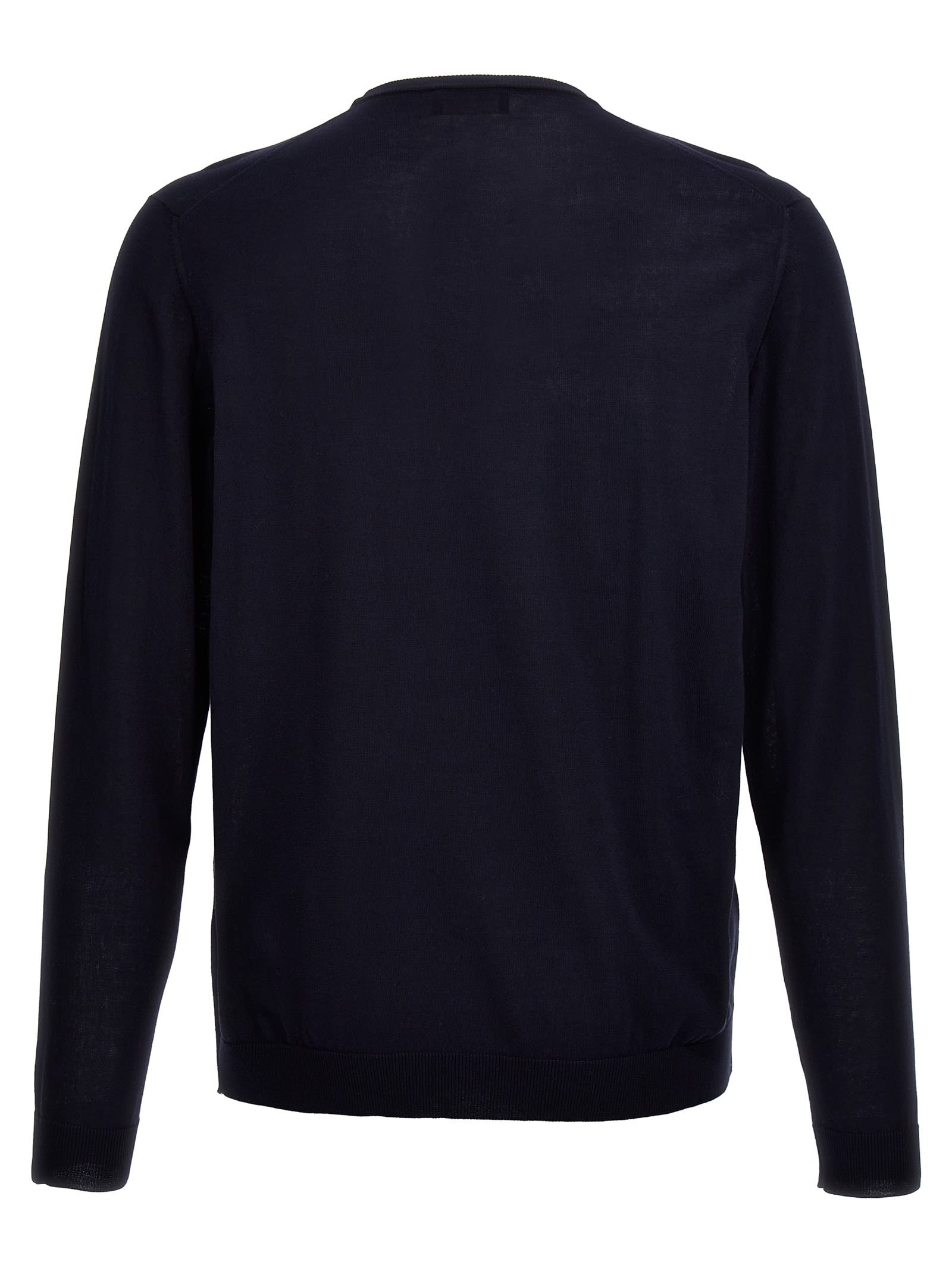 Shop Roberto Collina Cotton Sweater In Blue