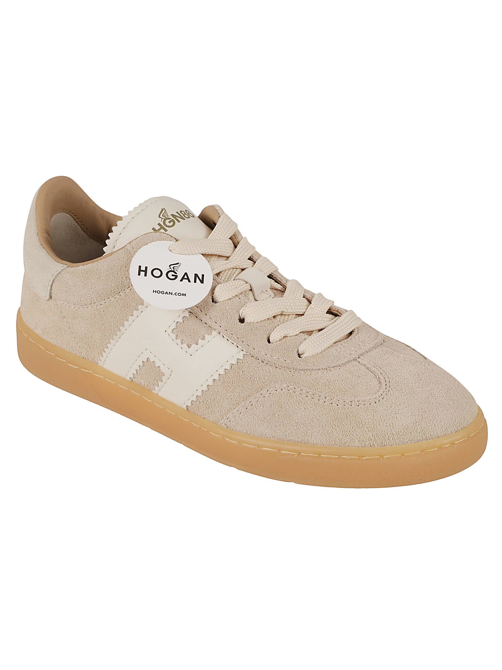 Shop Hogan Cool Sneakers In Beige