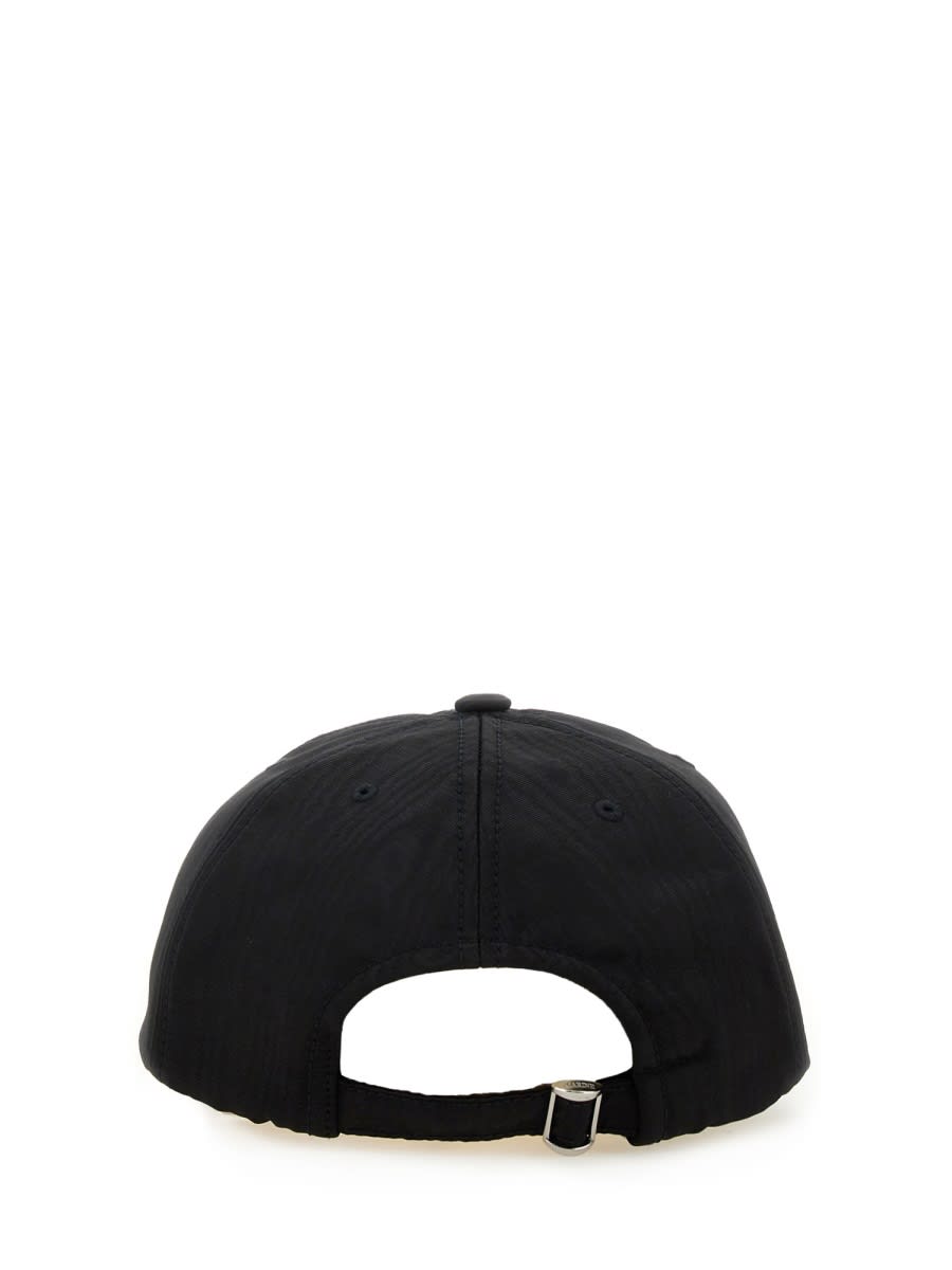 Marine Serre Cappello Da Baseball Con Logo In Black
