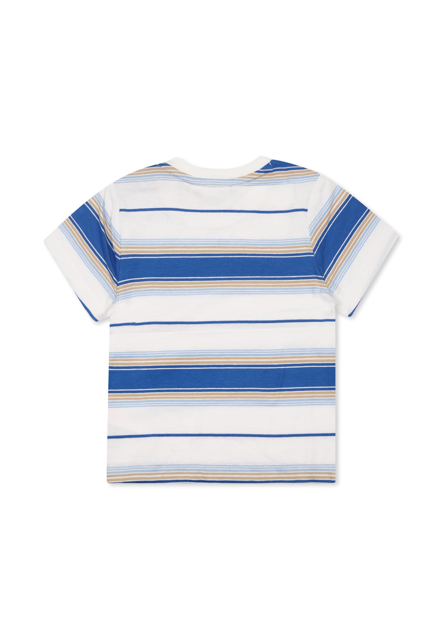 Hugo Boss White T-shirt For Baby Boy With Logo In White