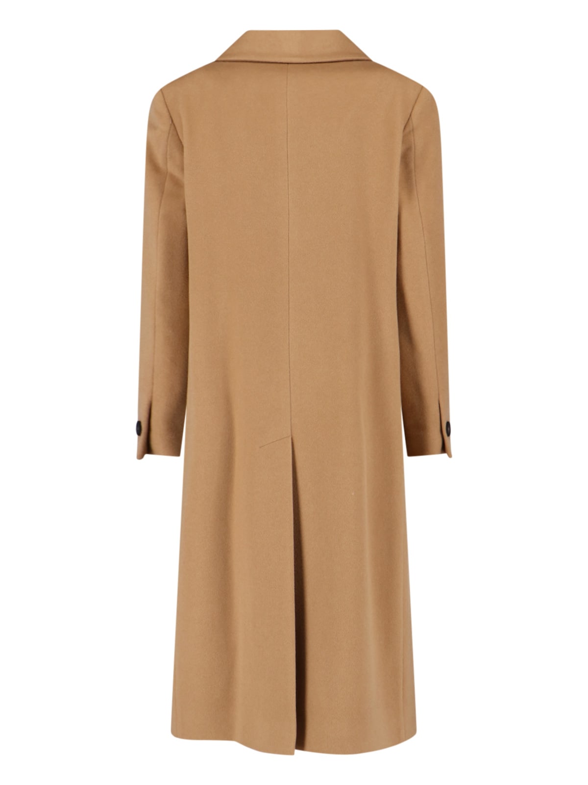 Tagliatore Jole Cashmere Midi Coat In Brown