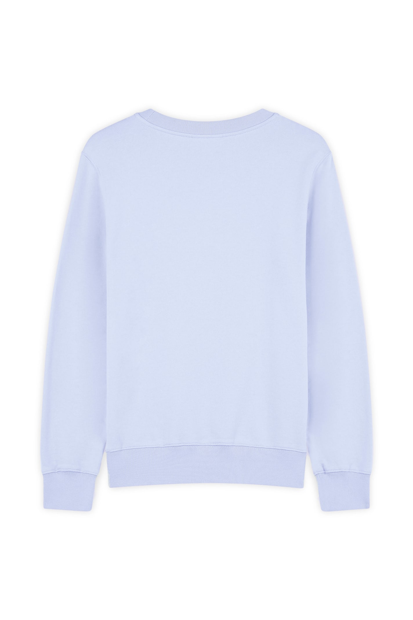 Shop Maison Kitsuné Chillax Patch Regular Sweatshirt In Beat Blue