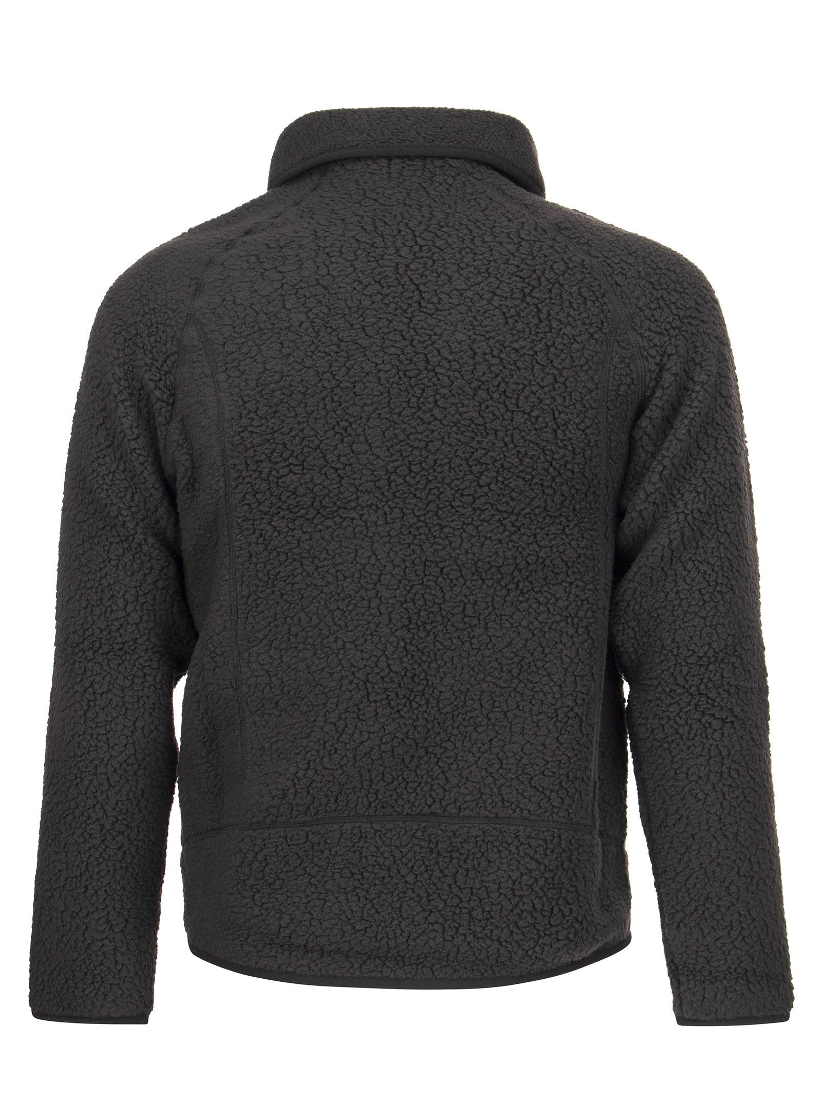 Shop Patagonia Retro Pile - Fleece Jacket In Black