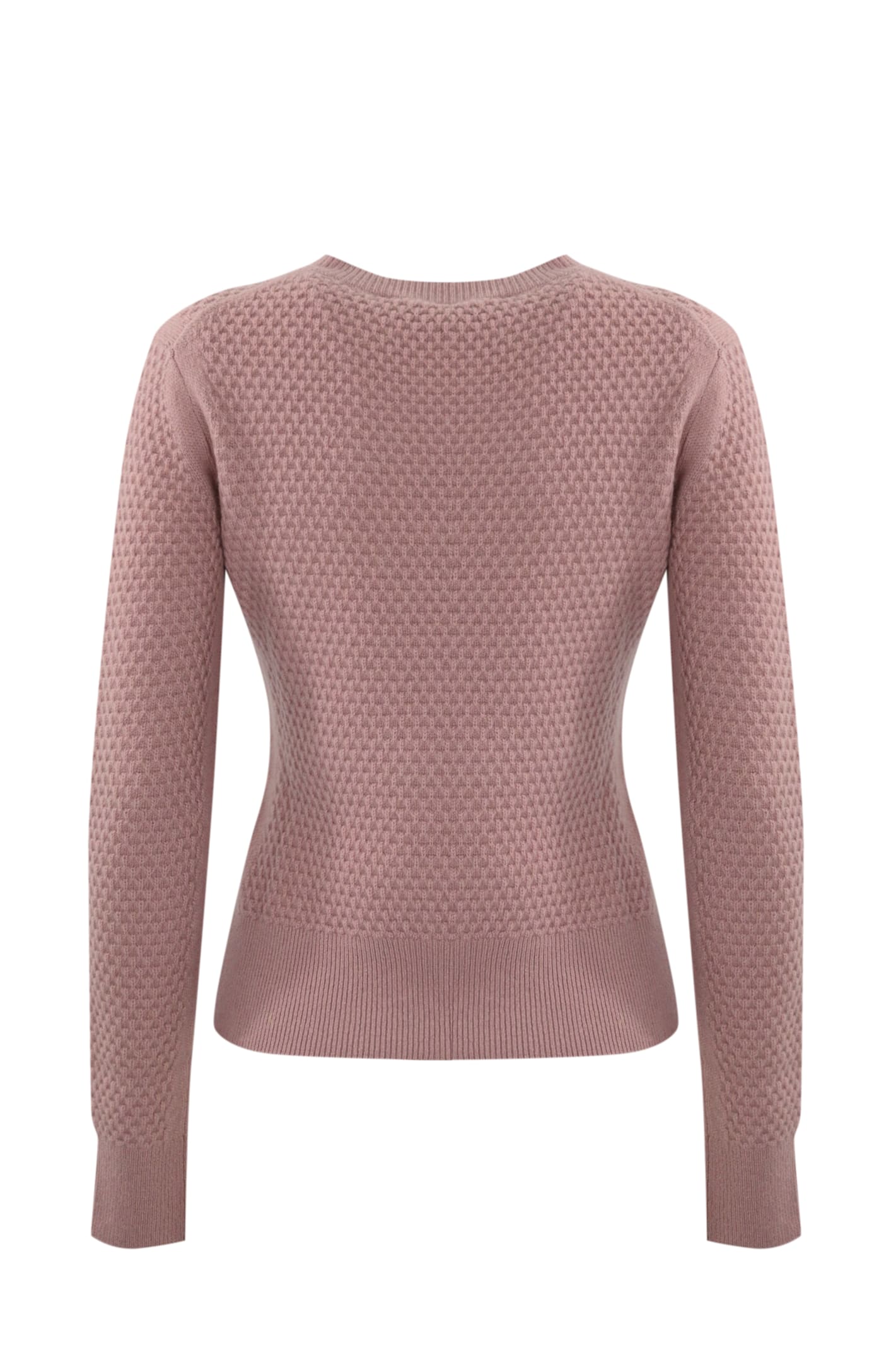 Shop Max Mara Ellade Sweater In Cashmere In Rosa Antico