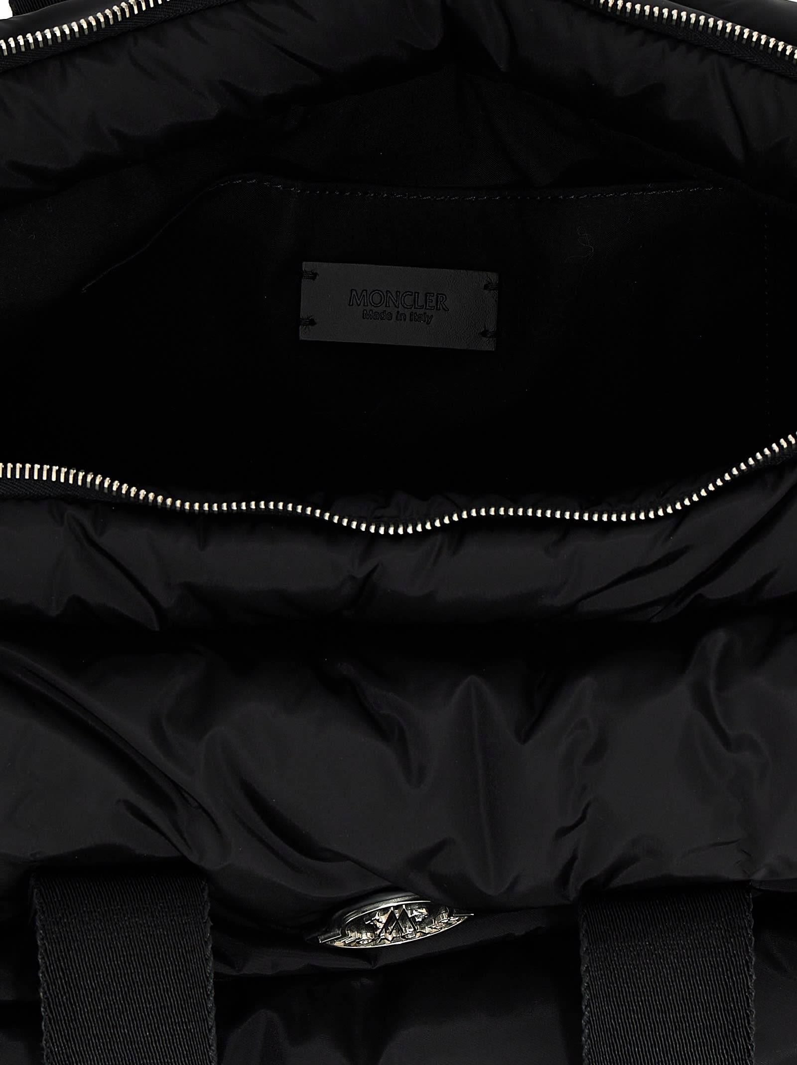 Shop Moncler Caradoc Shopping Bag In Black