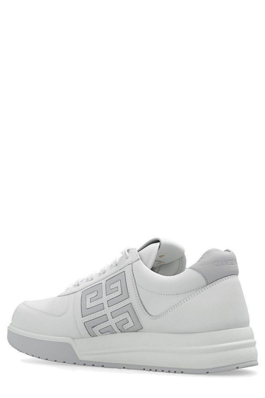 Shop Givenchy 4g Logo Detailed Low-top Sneakers
