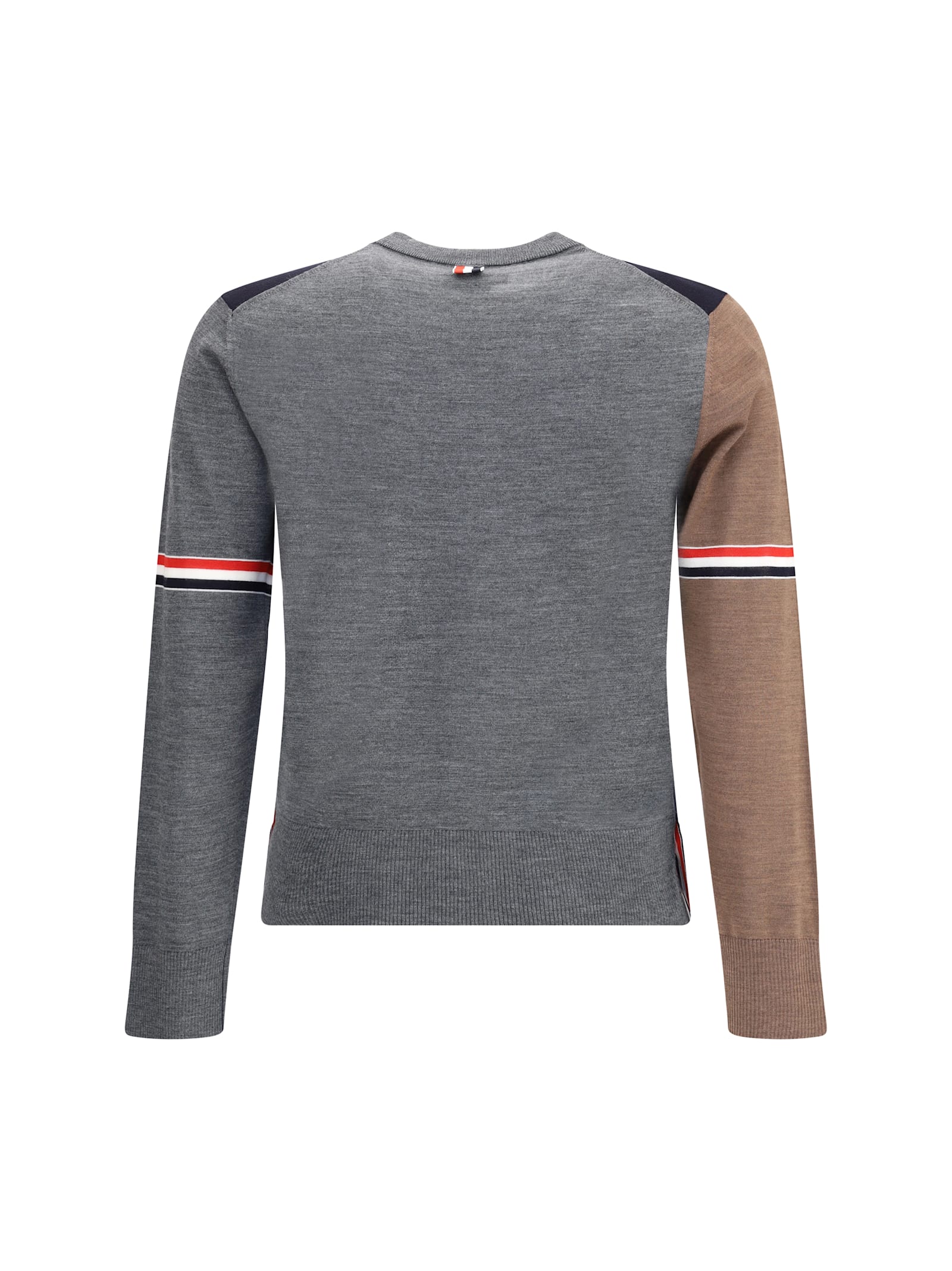 Thom Browne Virgin Wool Sweater In Blue