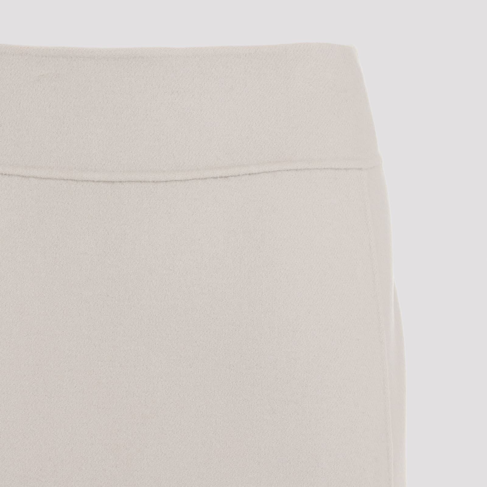 Shop 's Max Mara Ali Mini Skirt In Ivory