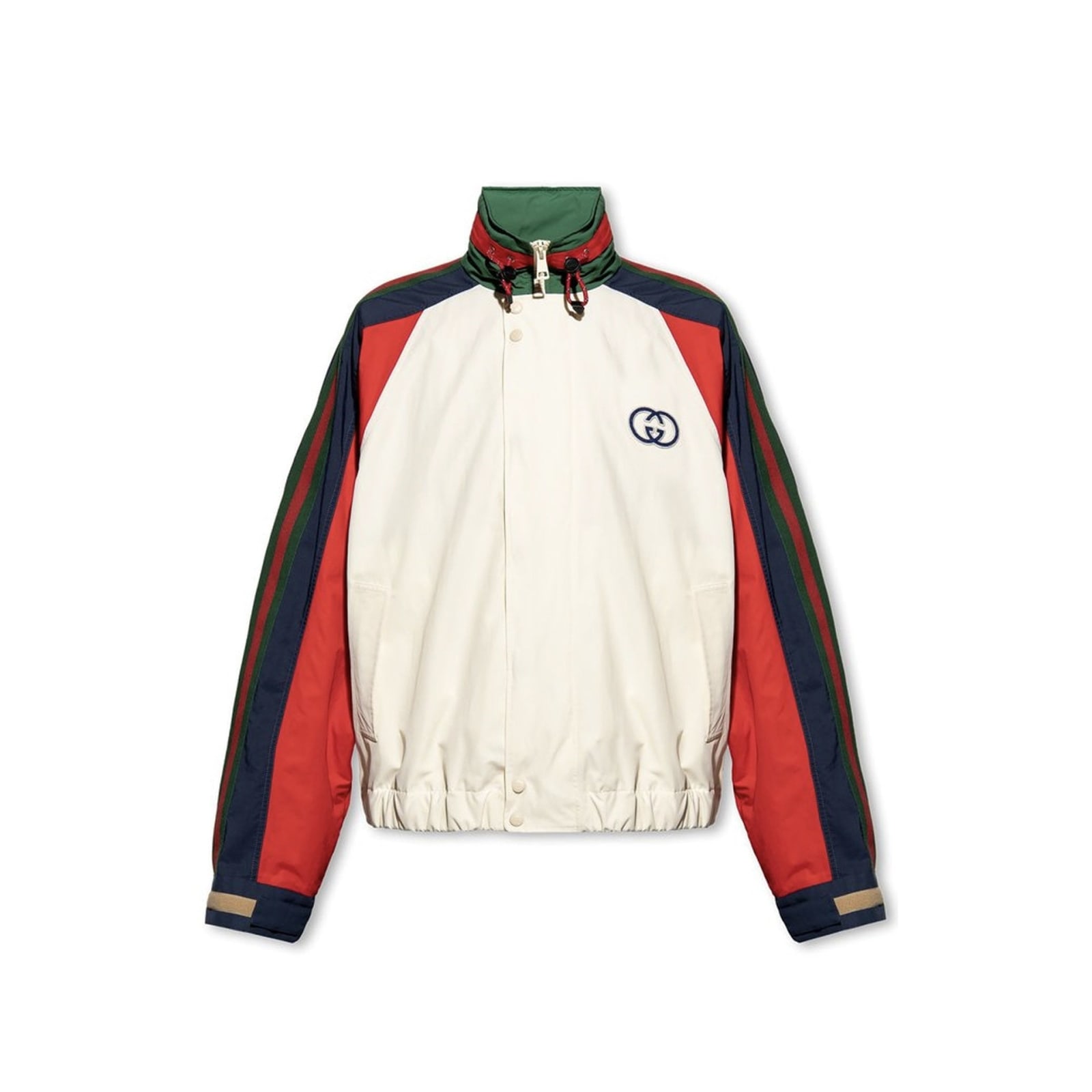 Shop Gucci Lightweight Jacket In Beige