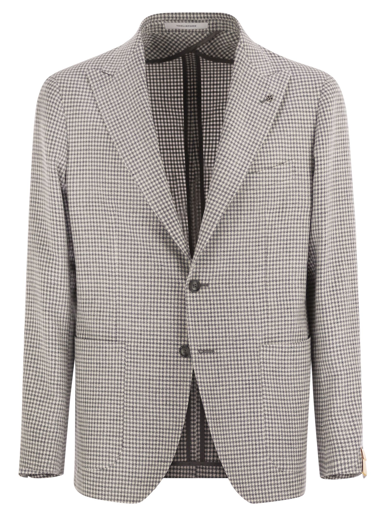 Tagliatore Men's Montecarlo - Linen And Cotton Jacket