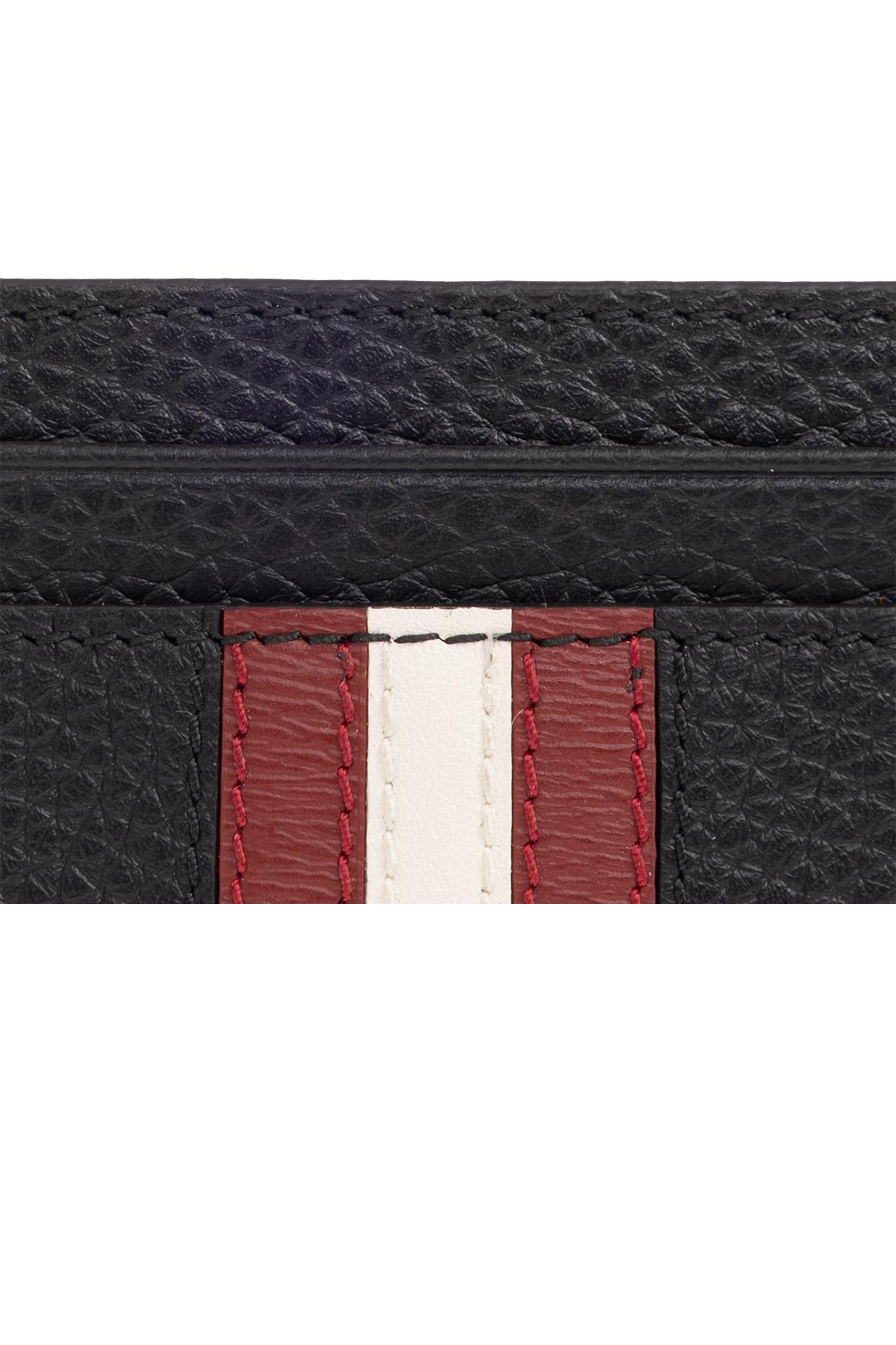 Bally Card Case With Logo In Black