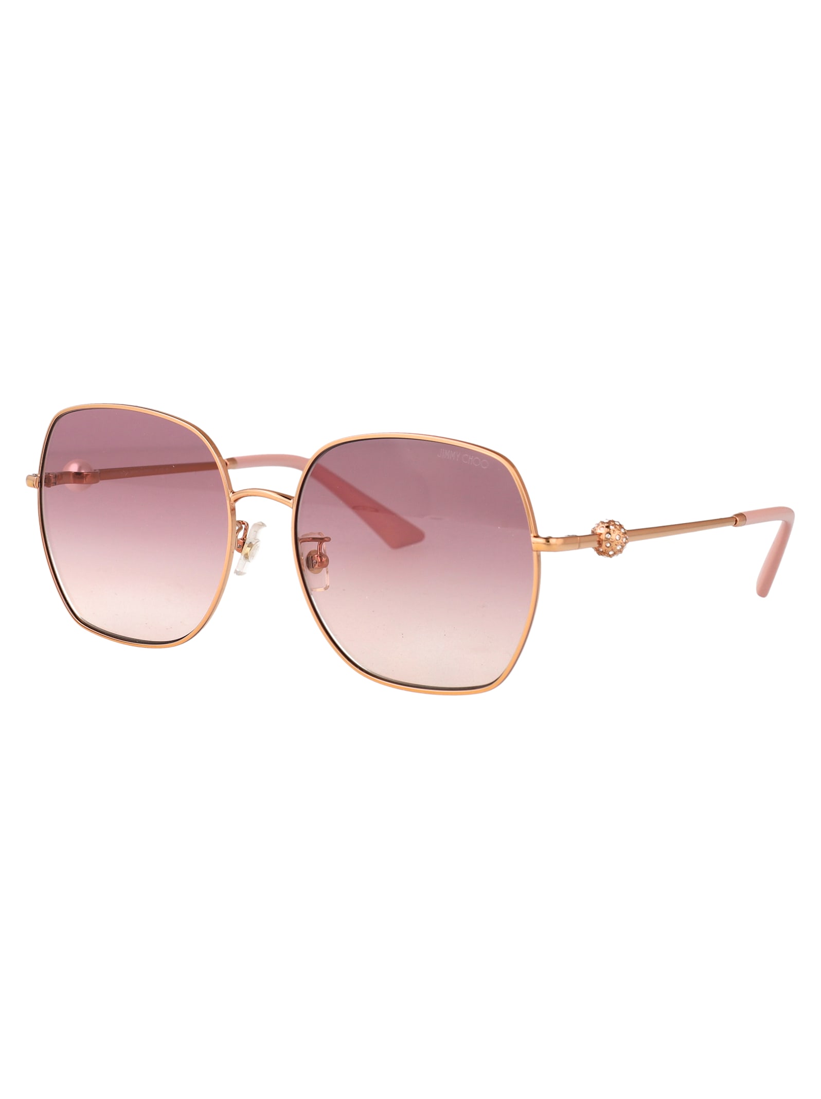 Jimmy Choo Squared Sunglasses 0 Jc4008 Hd 300868 In Neutral
