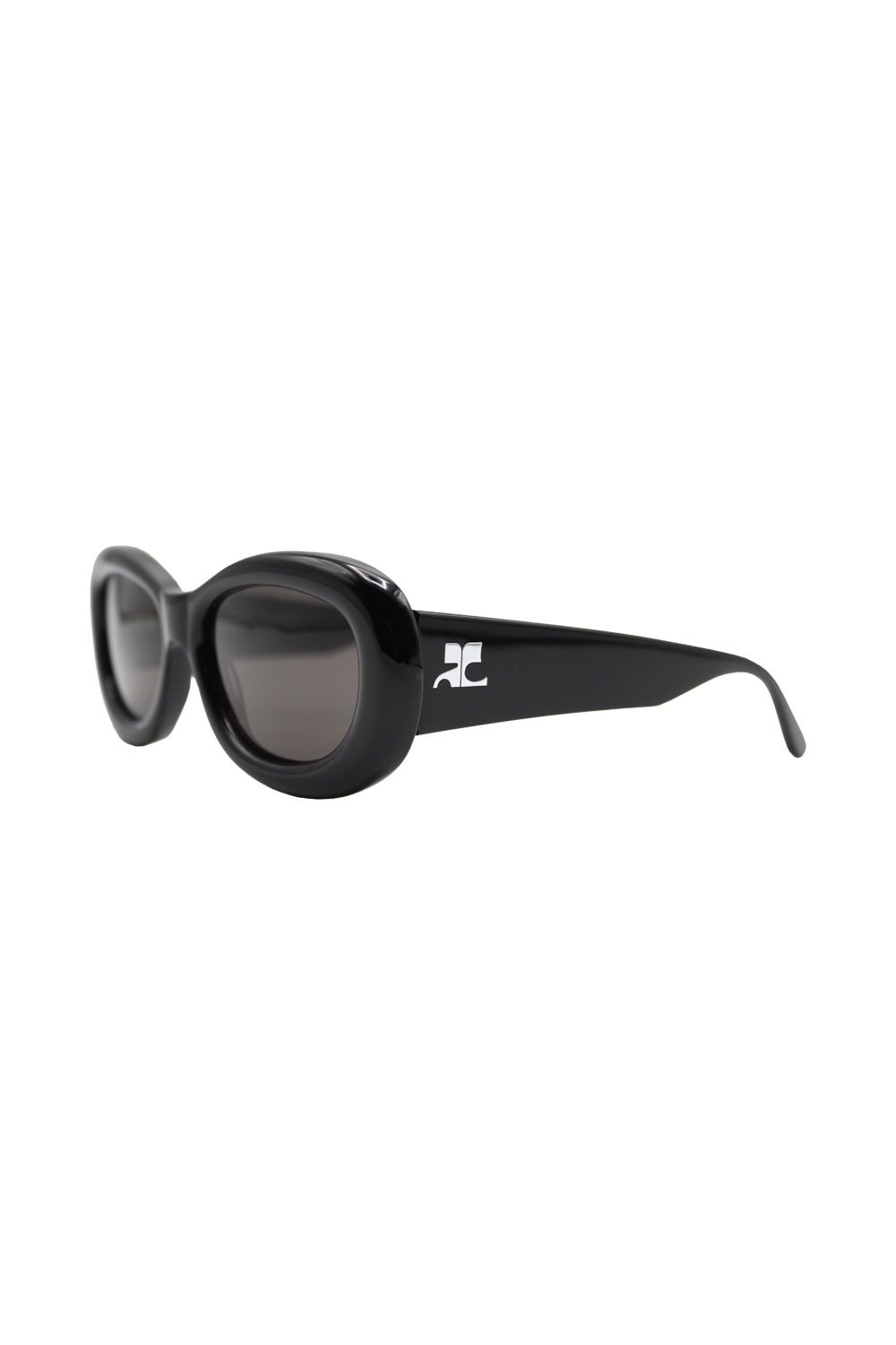 Courrèges Courregès Oval Frame Sunglasses