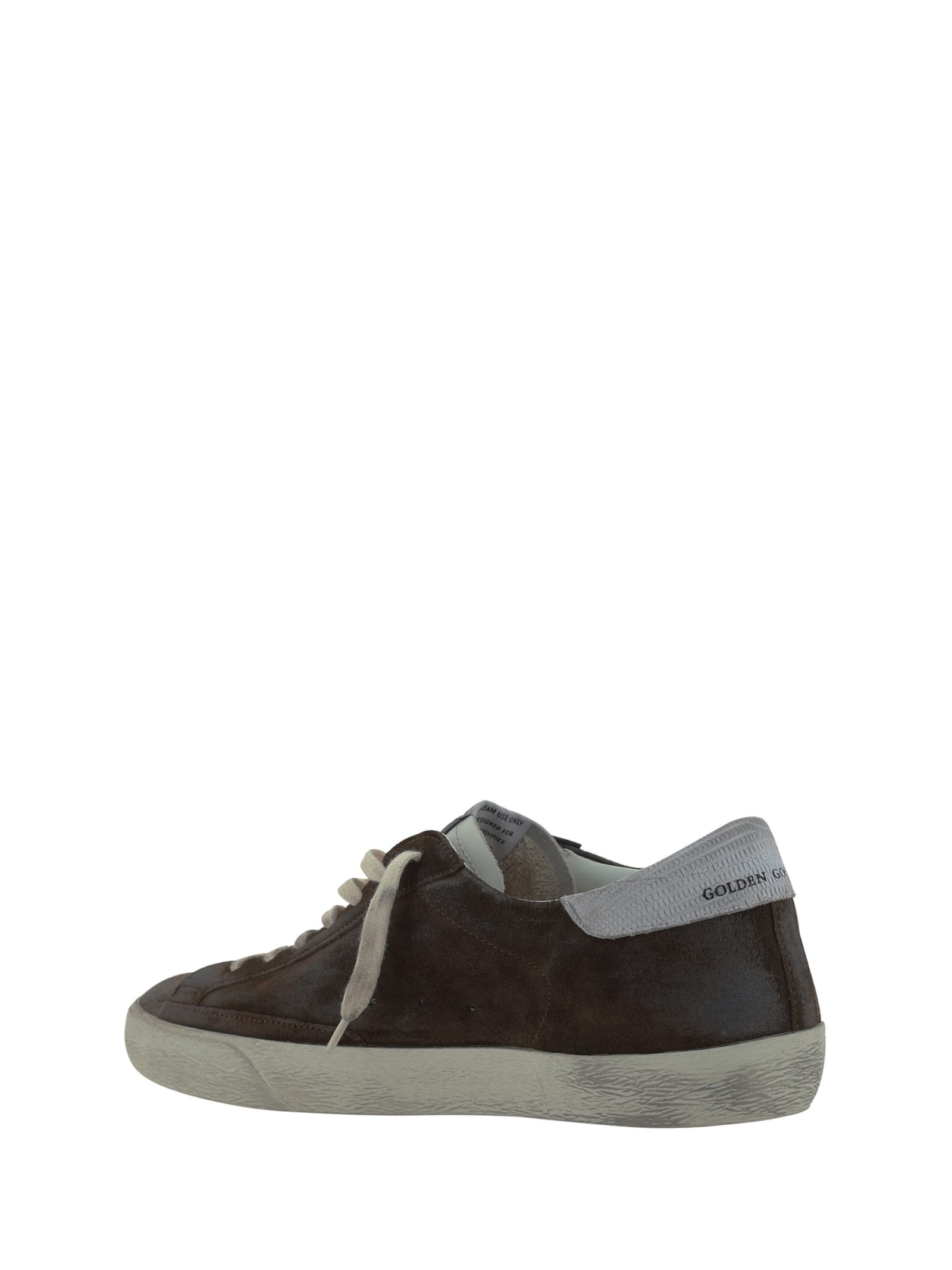 Shop Golden Goose Super Star Sneakers In Brown