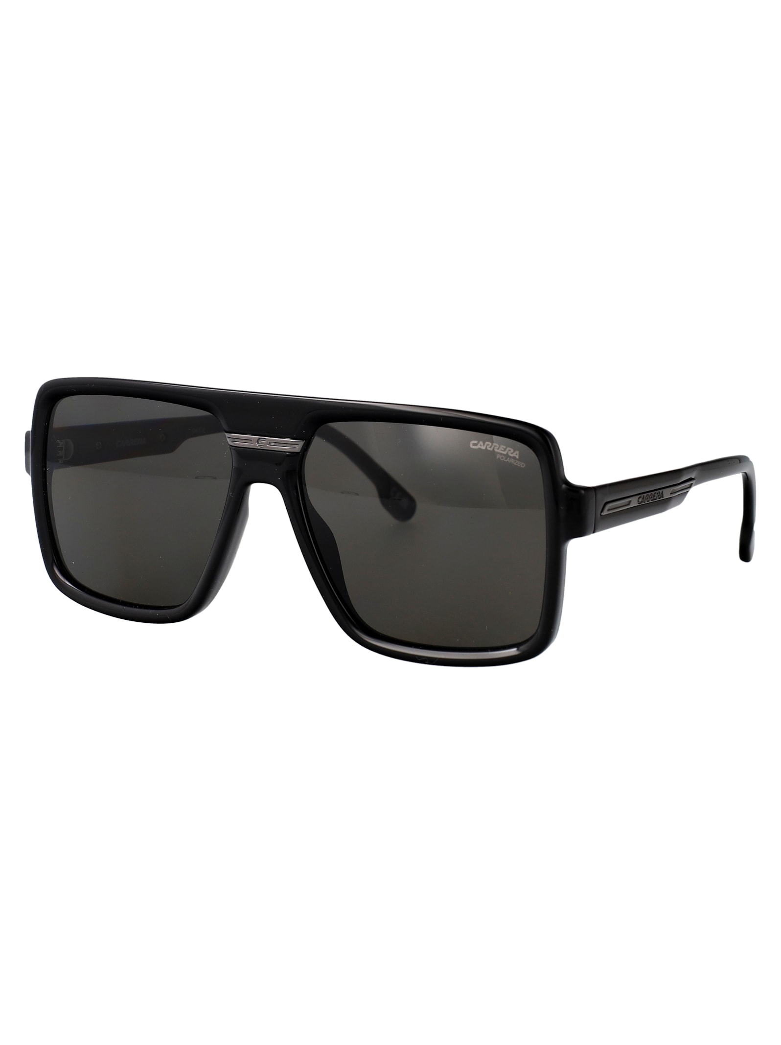 Carrera Dark Ruthenium Black Eco Polyamide Sunglasses In Black