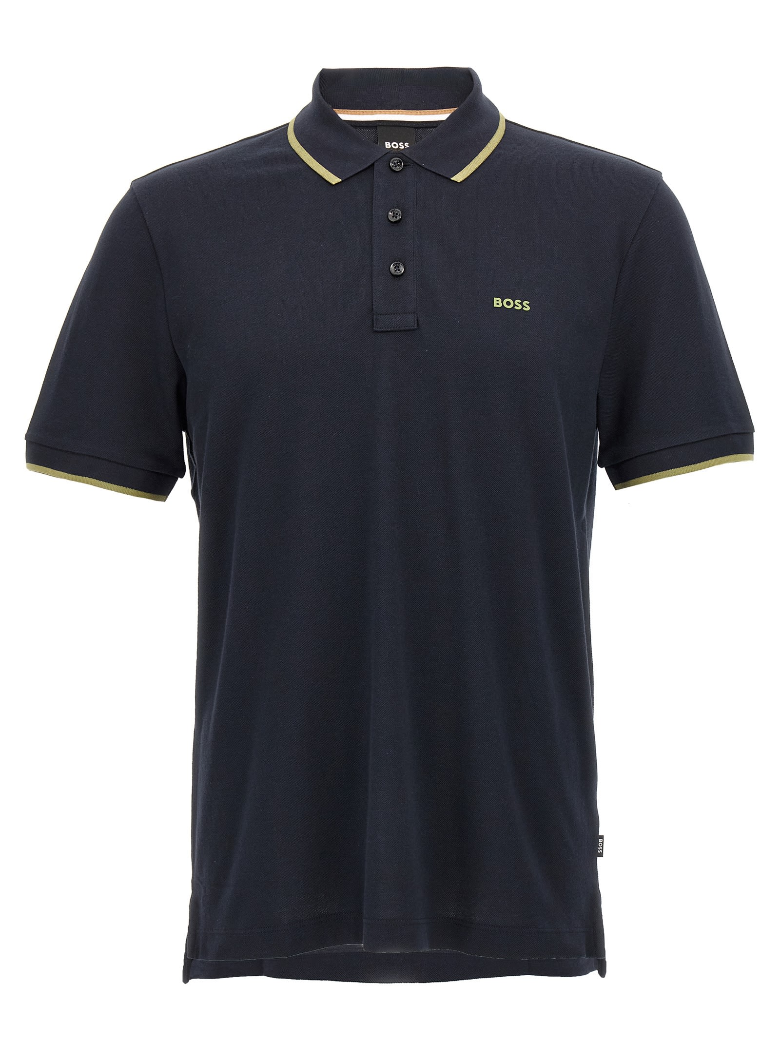 Hugo Boss Boss Parlay 190 Polo T Shirt Navy