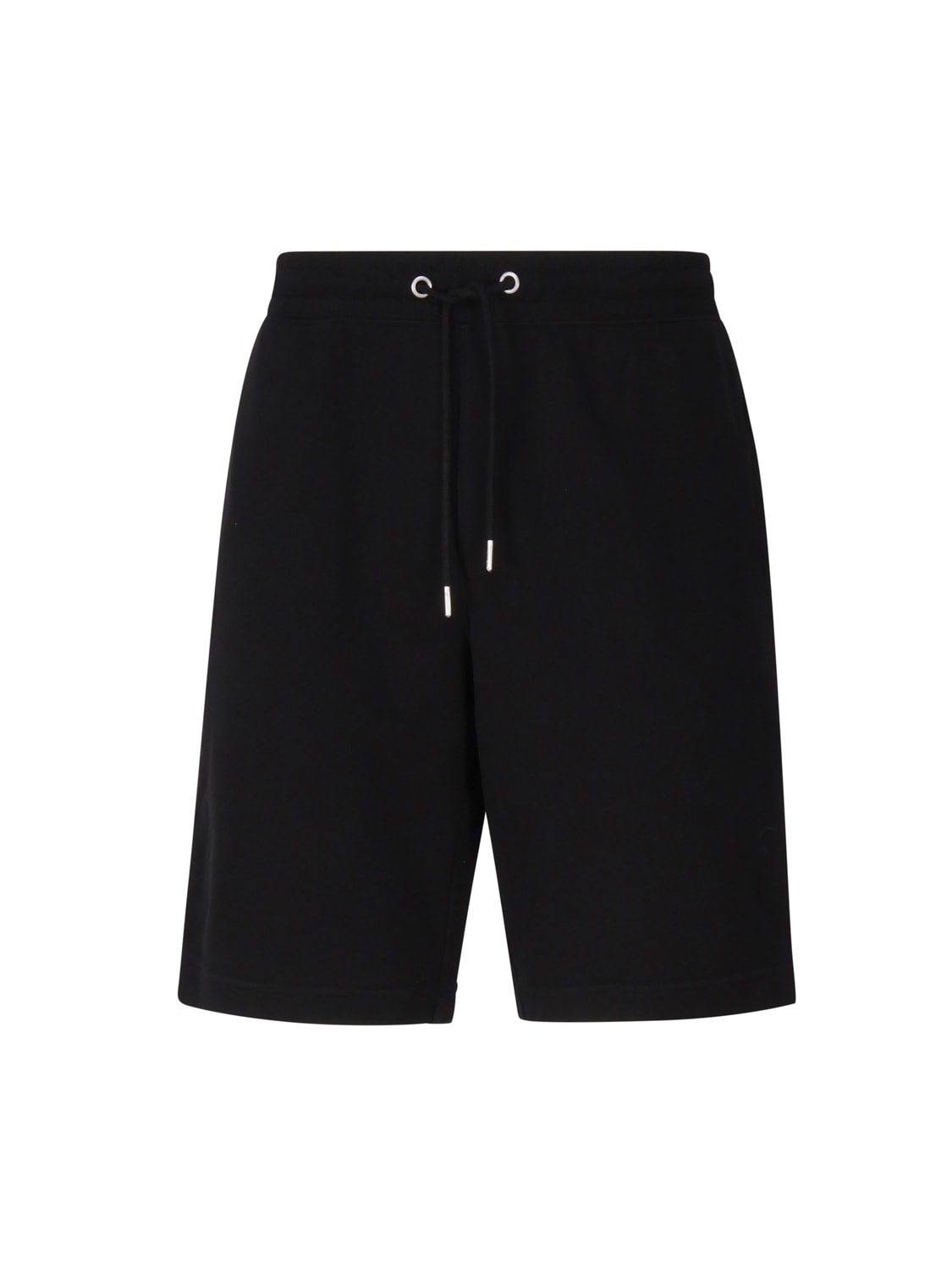 Sun 68 Cotton Blended Shorts In Black