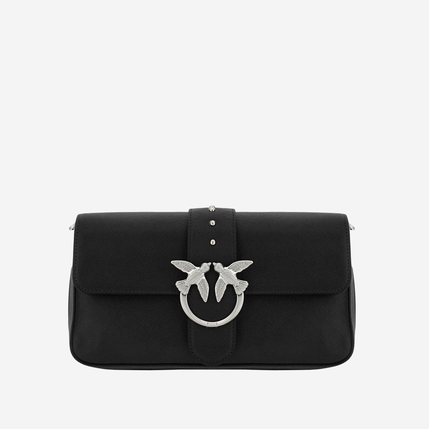 Pinko Classic Love Bag Slouchy Shoulder Bag In Black