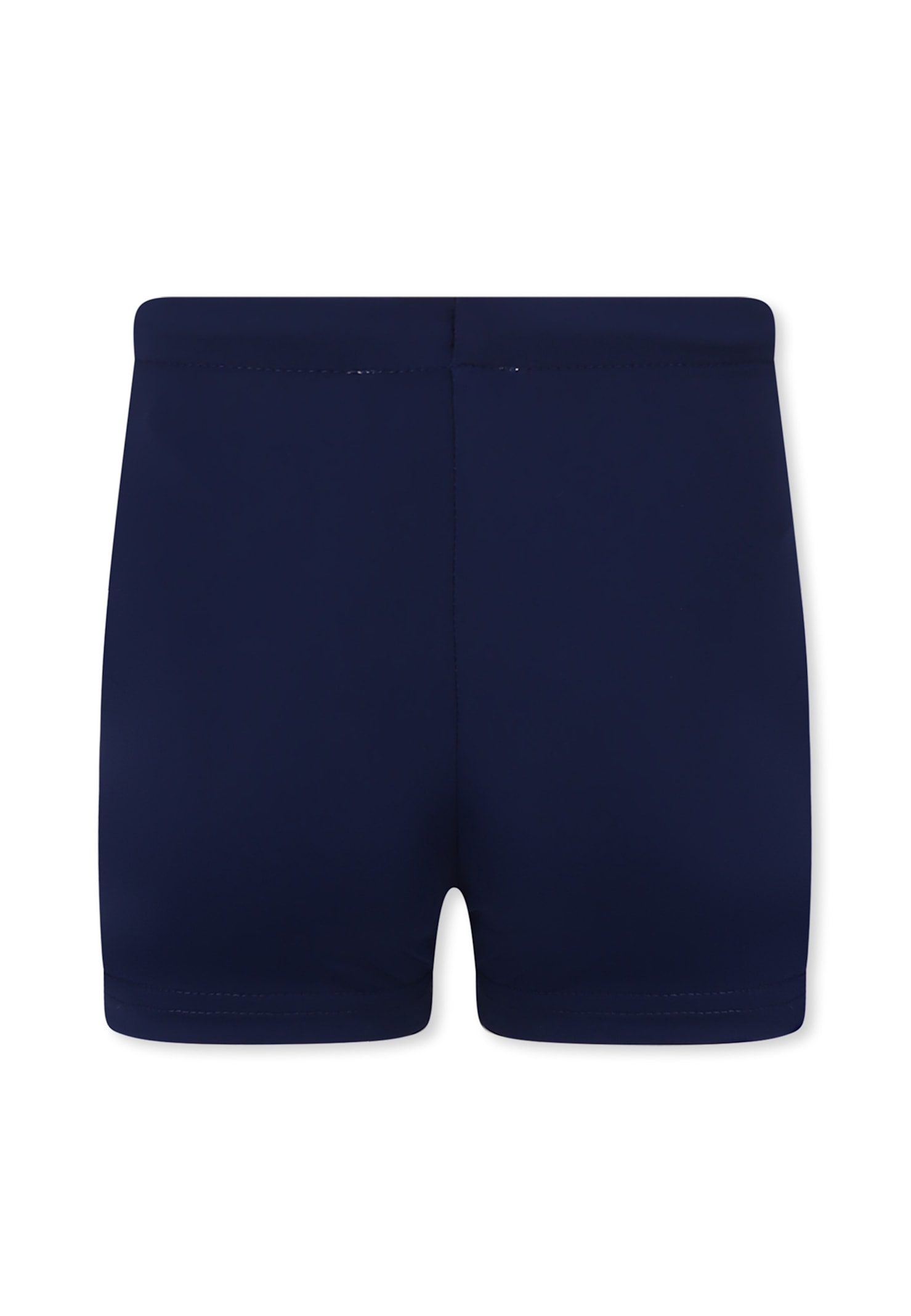 Timberland Blue Swim Shorts For Boy With Tree In Blue