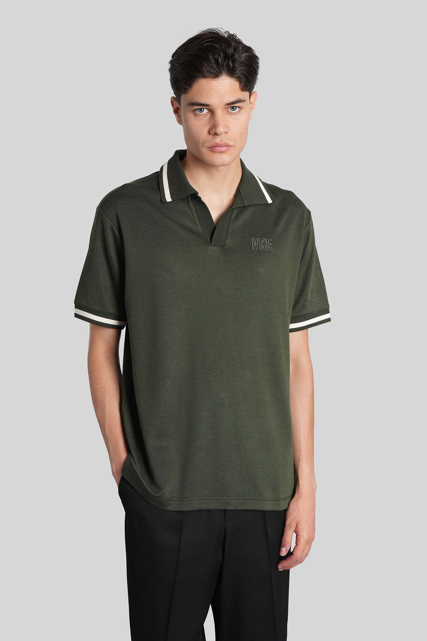 Omar Polo In Green Cotton