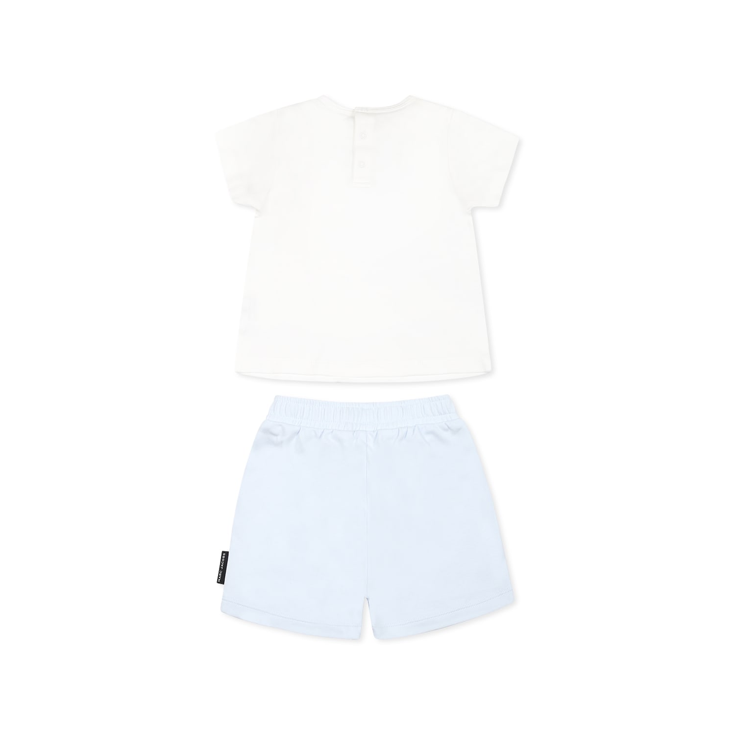 Marc Jacobs Multicolor Suit For Baby Boy With Pouch Print In Multicolor