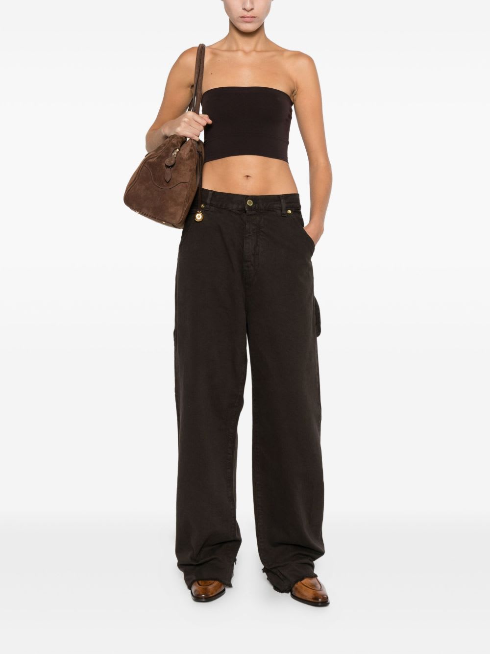 Wolford Seamless Top In Brown