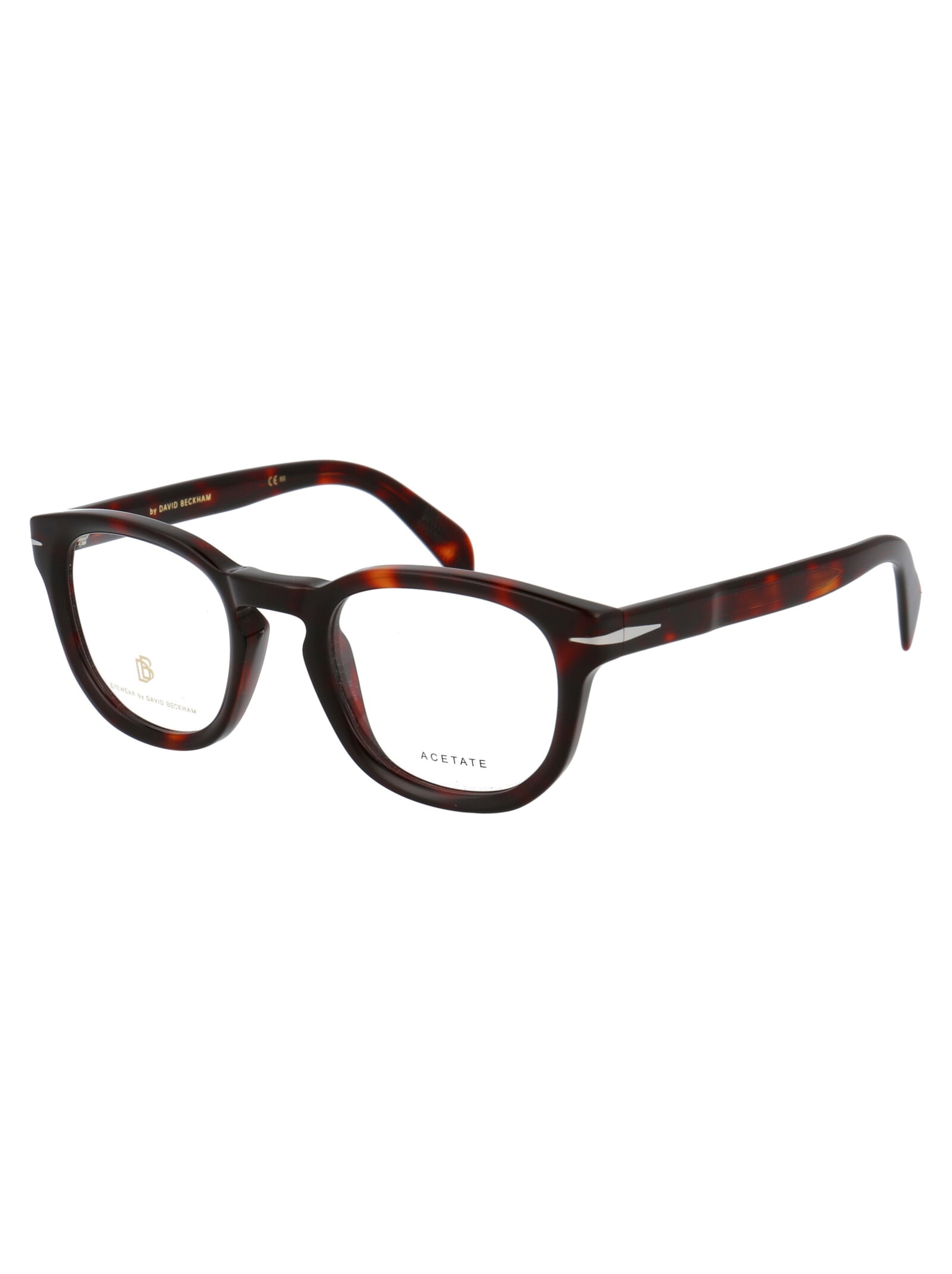 Shop Db Eyewear By David Beckham Db 7050 Glasses In 0uc Red Havana