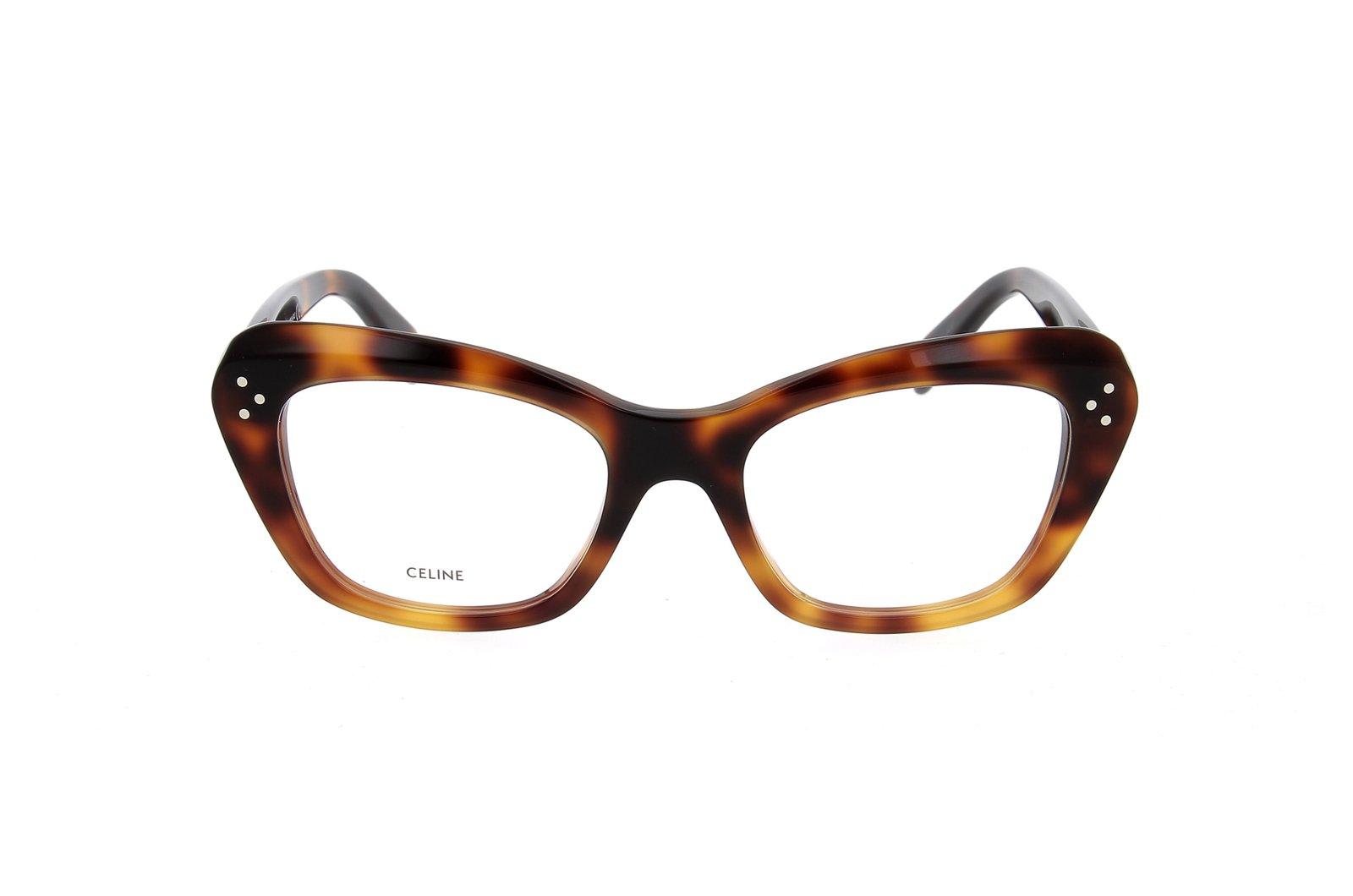 Shop Celine Cat-eye Glasses In 056