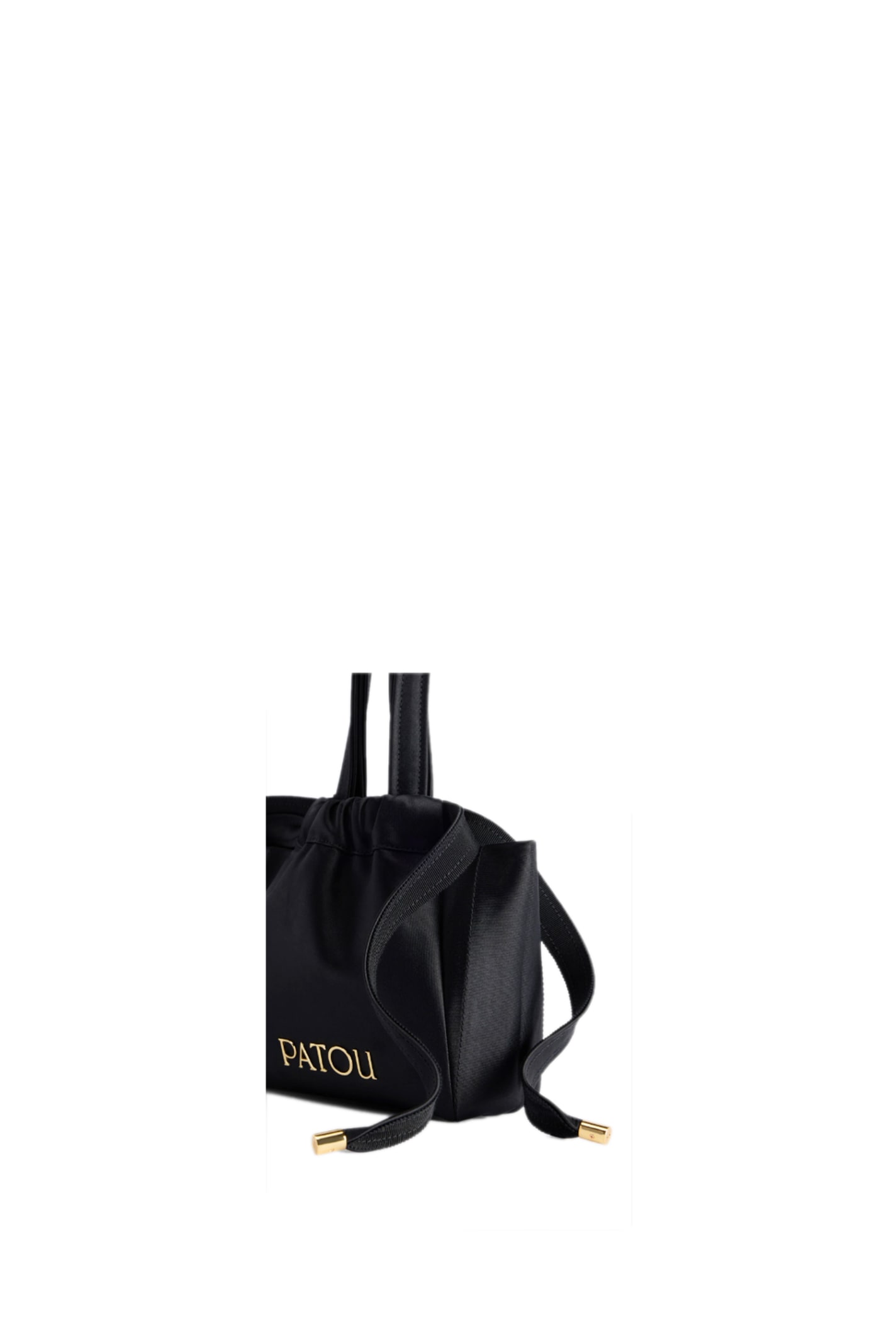 Shop Patou Handbag In Black