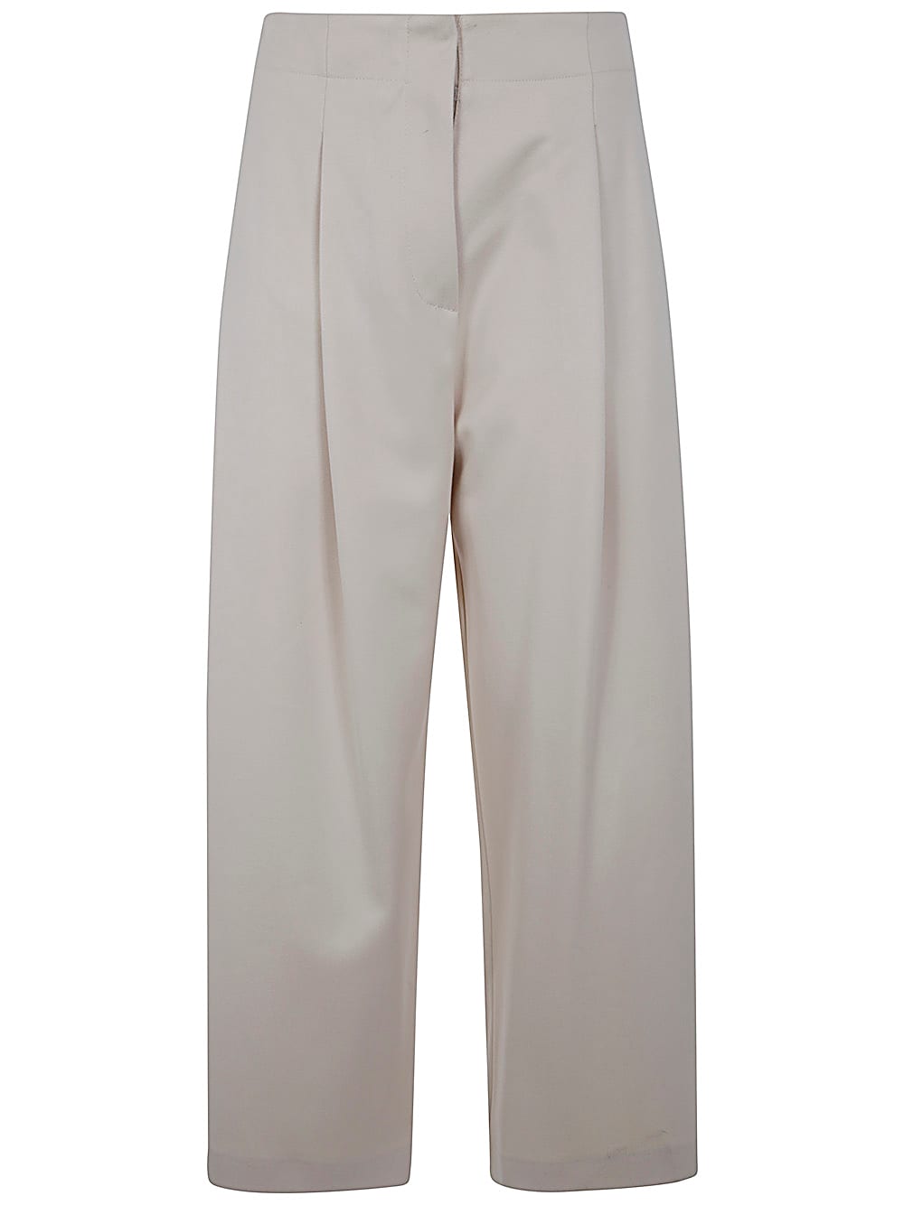 Shop Drhope Pences Trousers In Cream