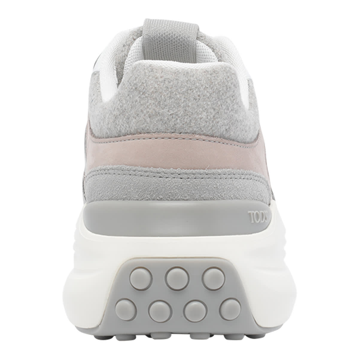 Tod's Logo Sneakers In Gray