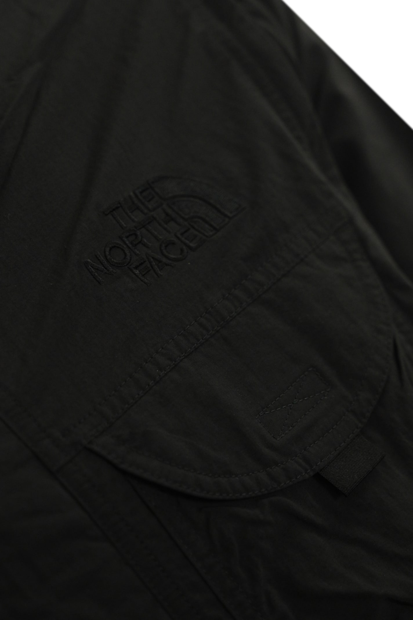 Shop The North Face Convertible Nylon Jacket In Black