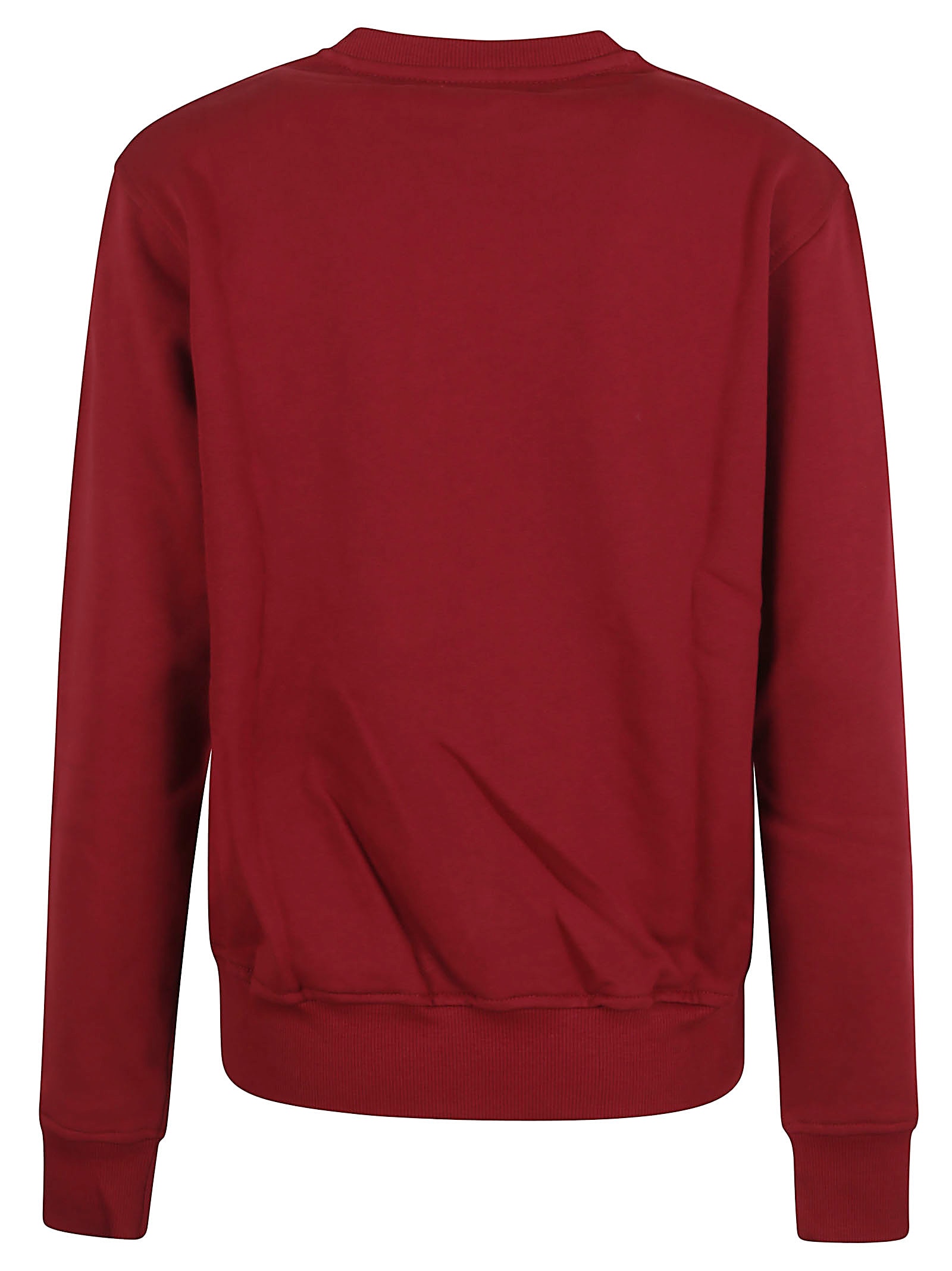 Fiorucci Burgundy Dreaming Of You Print Crewneck Sweatshirt